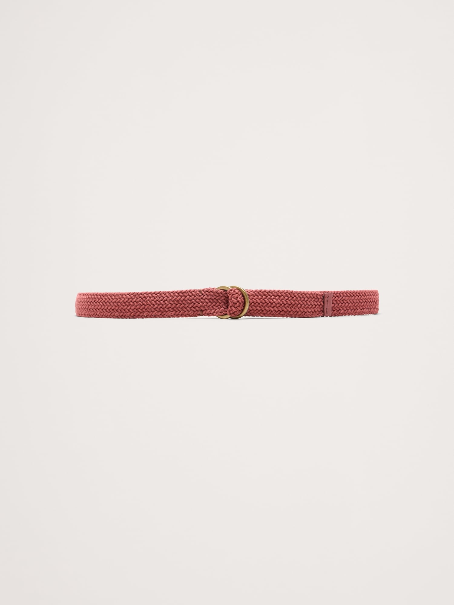 CEINTURE EN COTON TRESSÉ