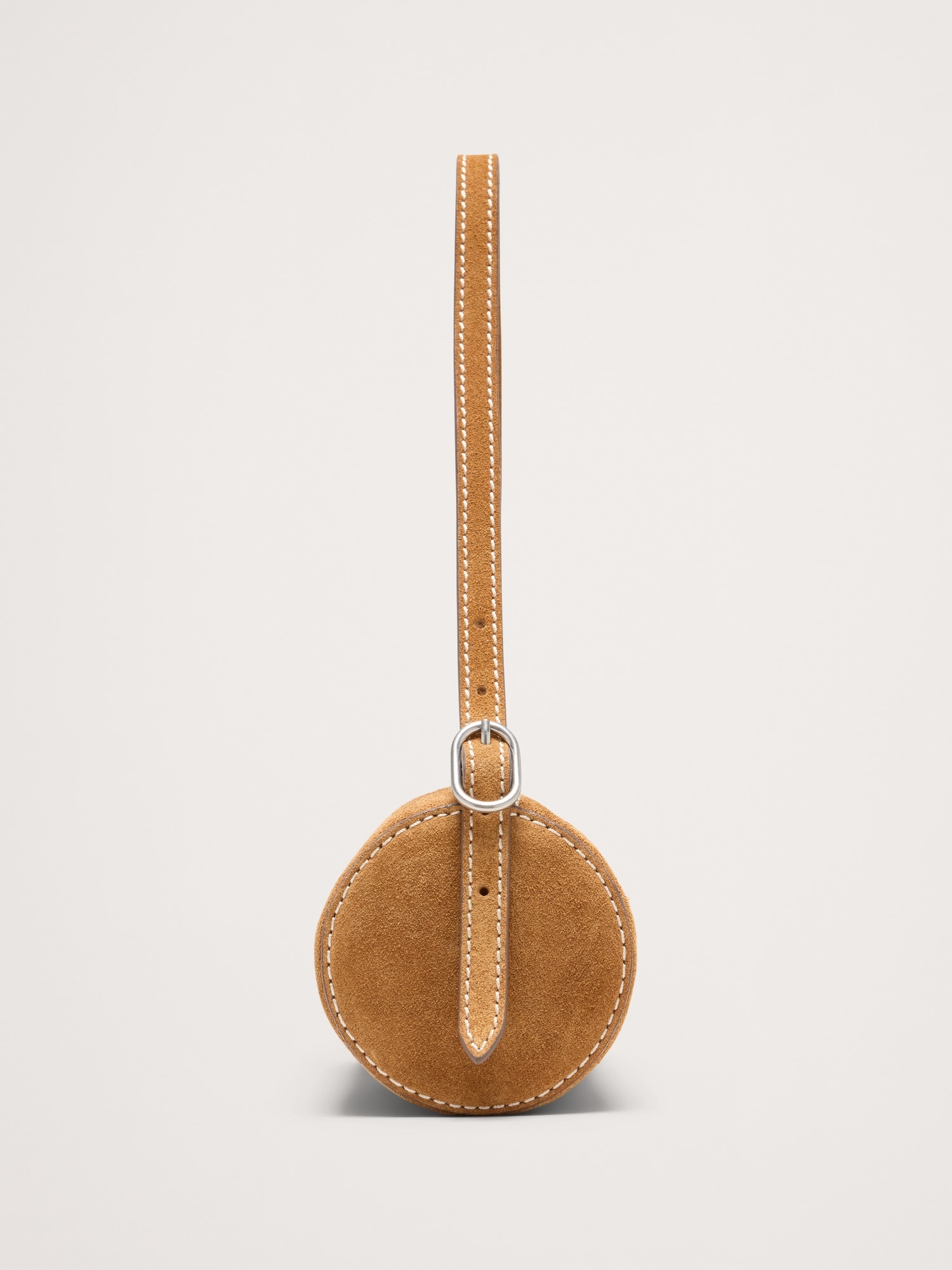 Image number 6 showing, Leather Barrel Bag