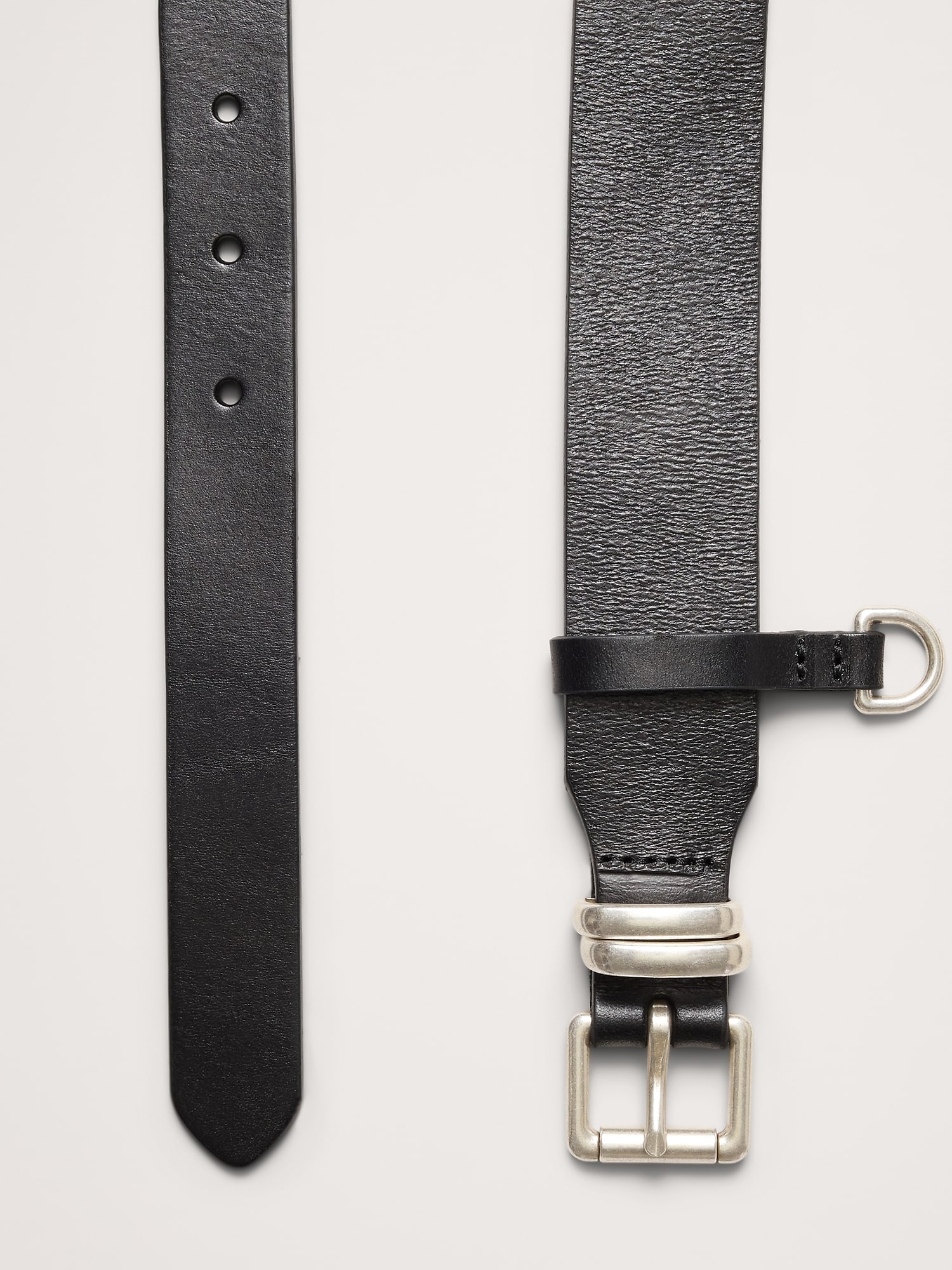 Image number 2 showing, Leather Tapered Belt
