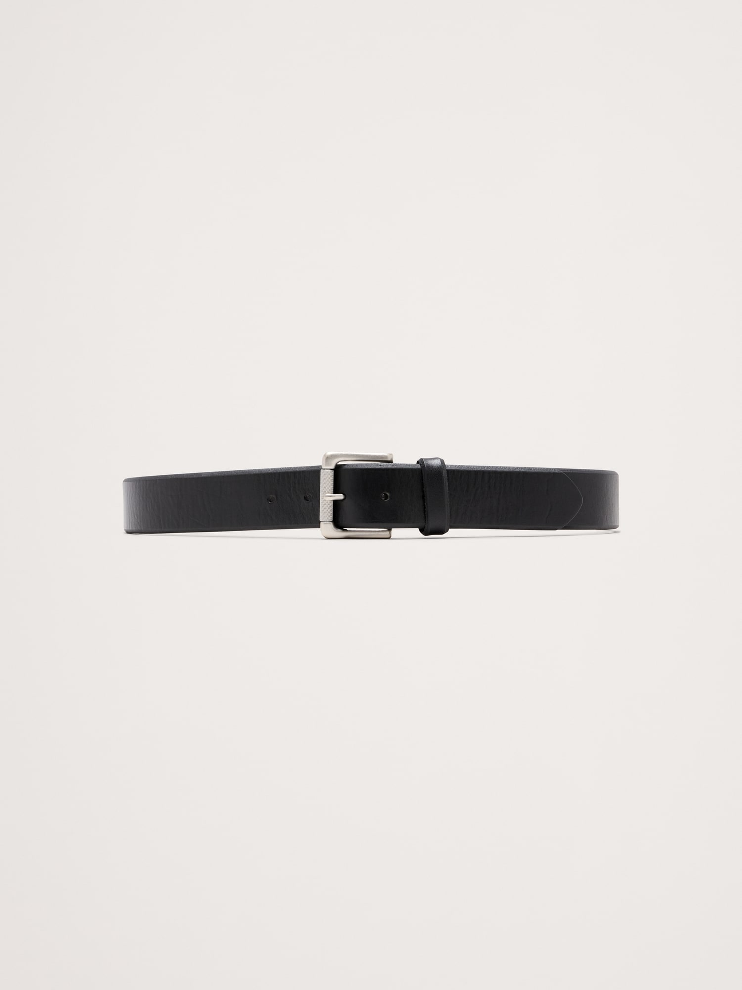 Ceinture en cuir vieilli