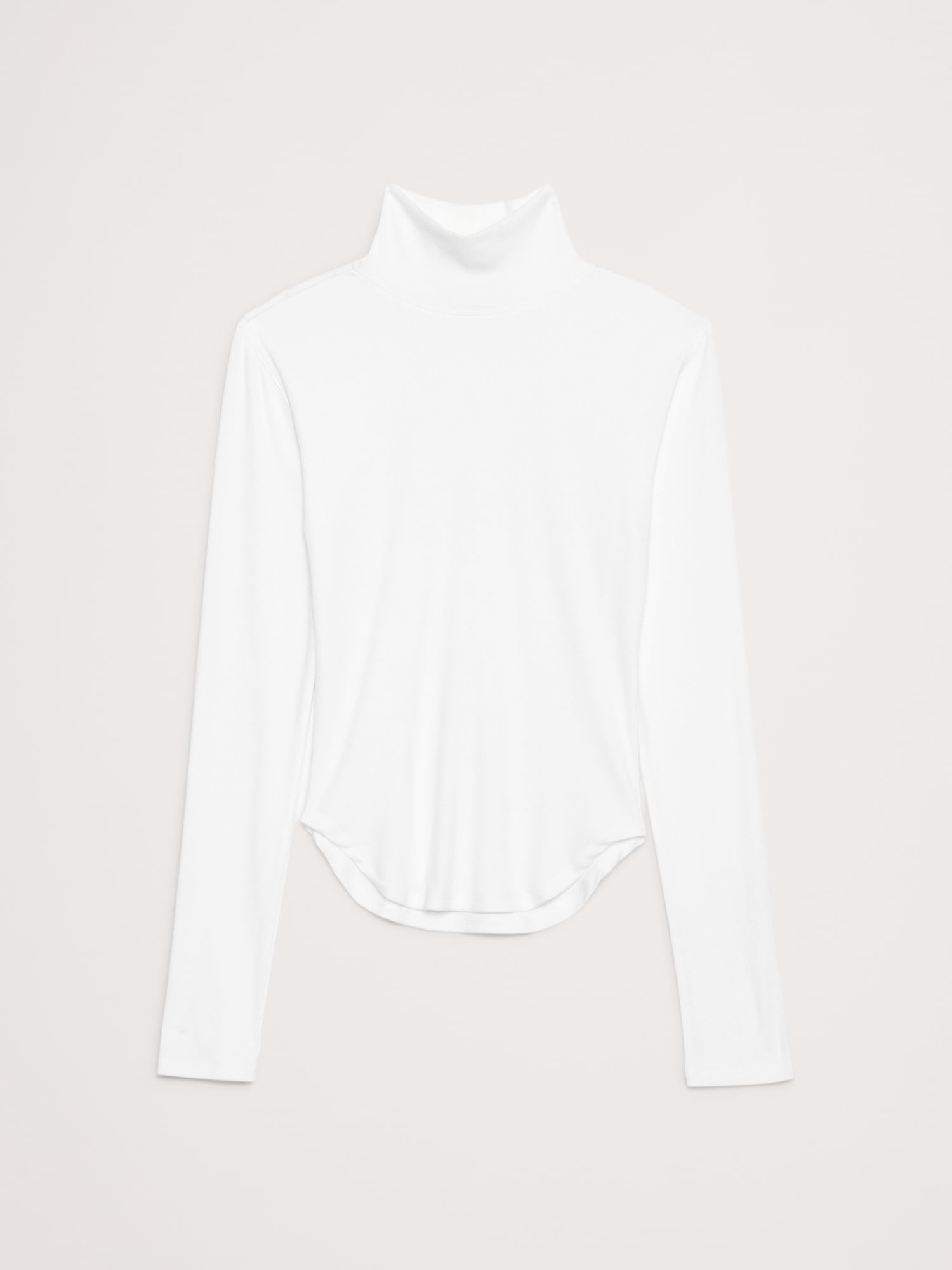 Image number 4 showing, Ribbed Turtleneck T-Shirt