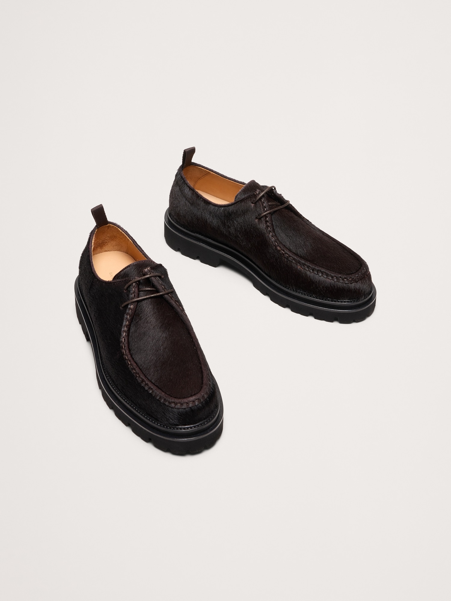 Image number 2 showing, Italian Haircalf Leather Derby Shoe