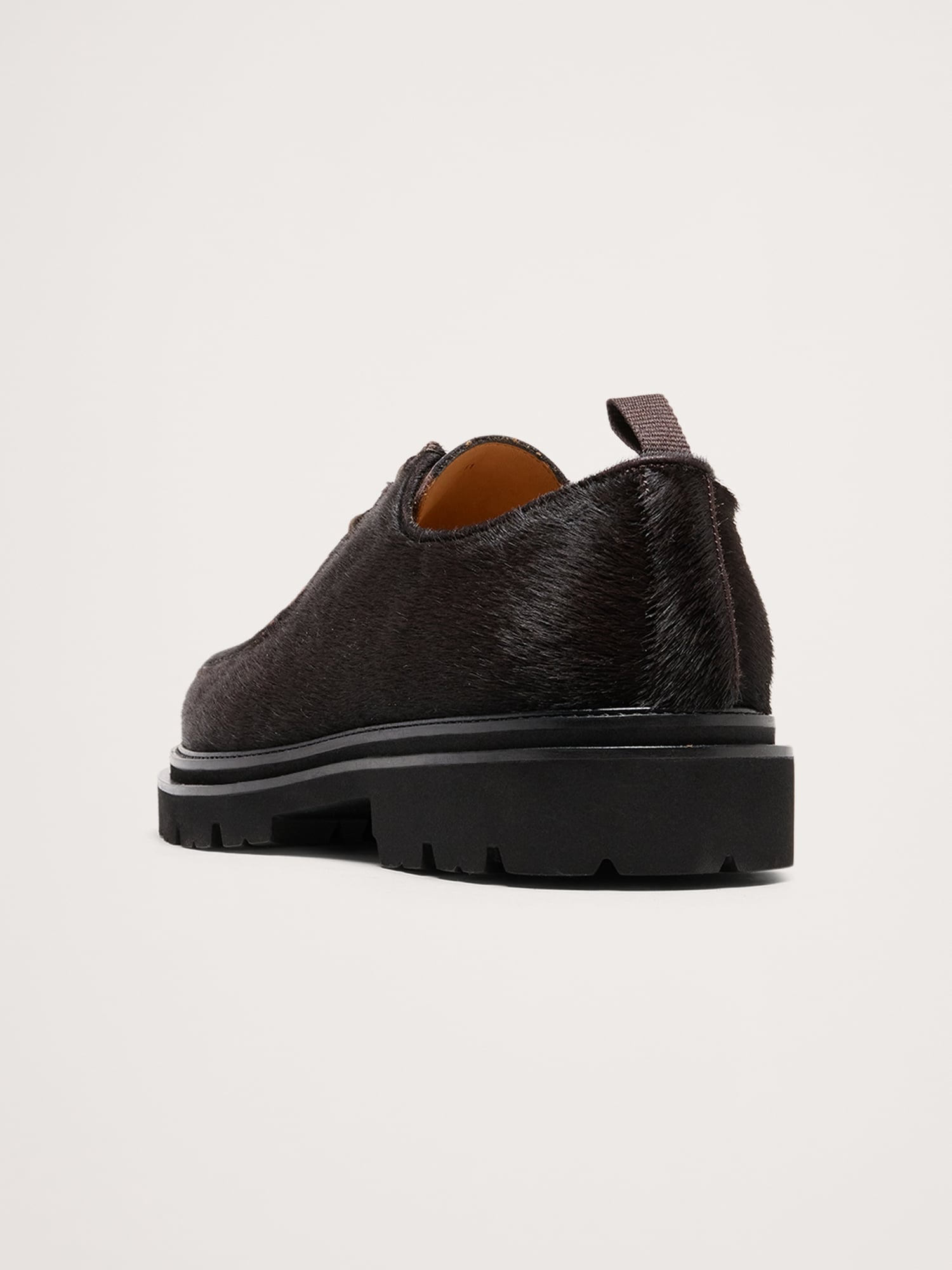 Image number 3 showing, Italian Haircalf Leather Derby Shoe