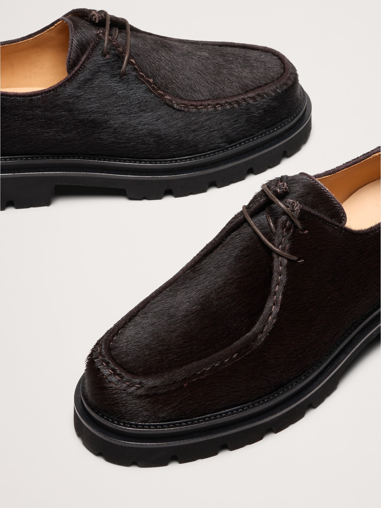 Image number 5 showing, Italian Haircalf Leather Derby Shoe