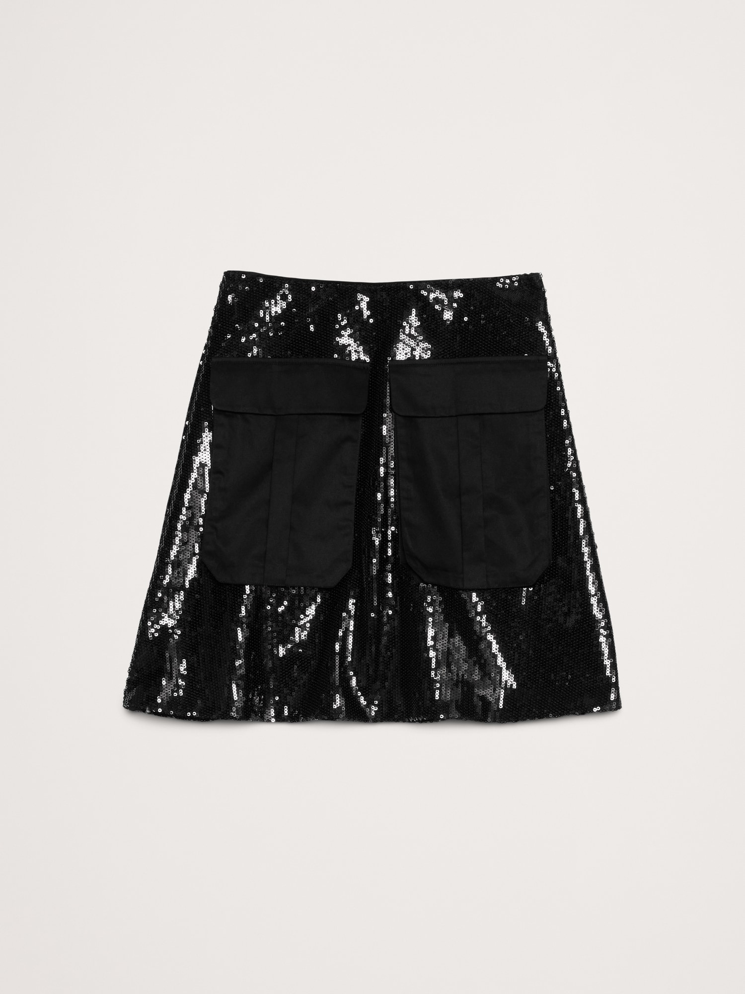 Image number 4 showing, Sequin Ponte Mini Skirt