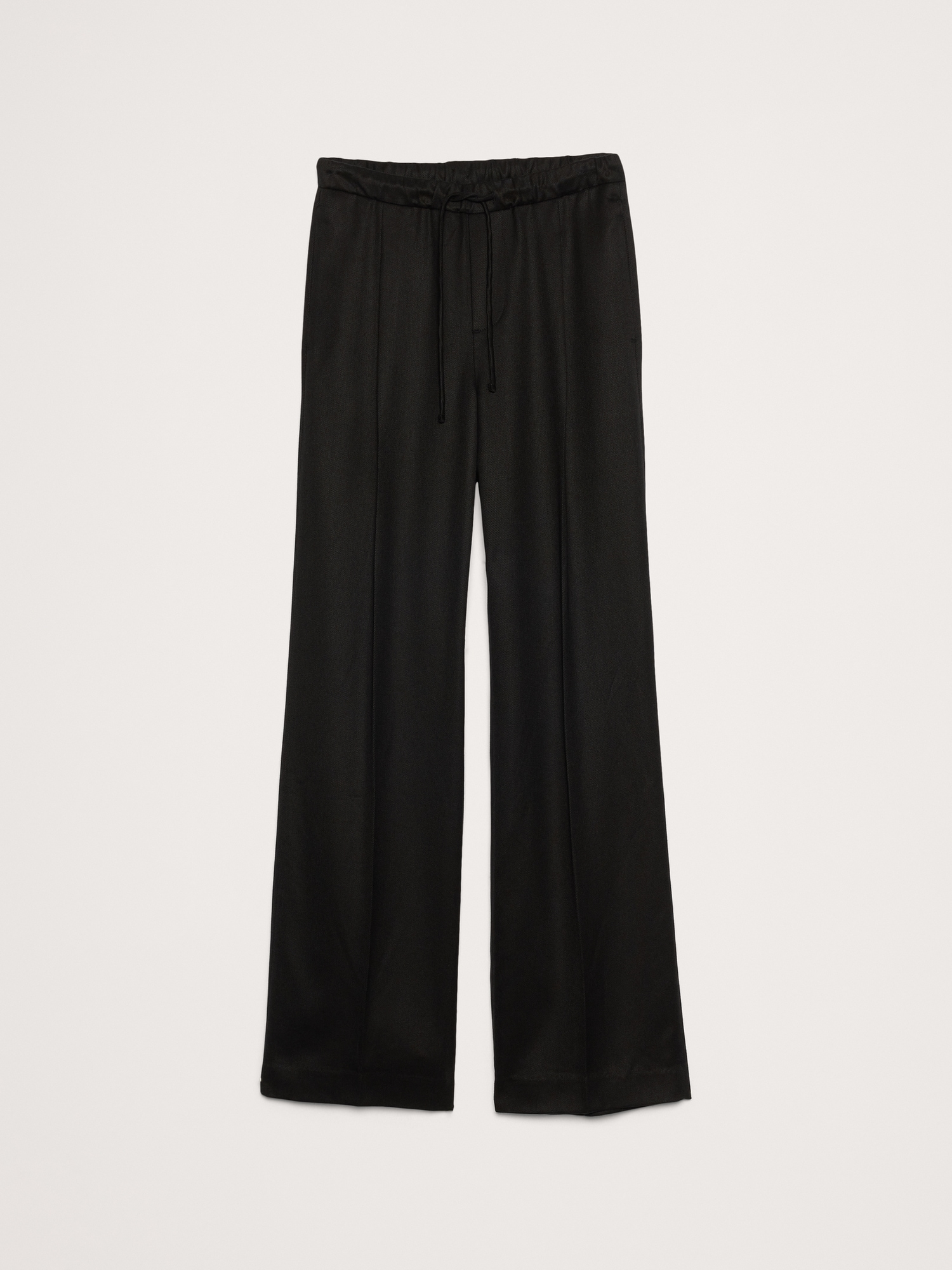 Image number 5 showing, Mid-Rise Wide-Leg Drapey TENCEL™ Pull-On Pant