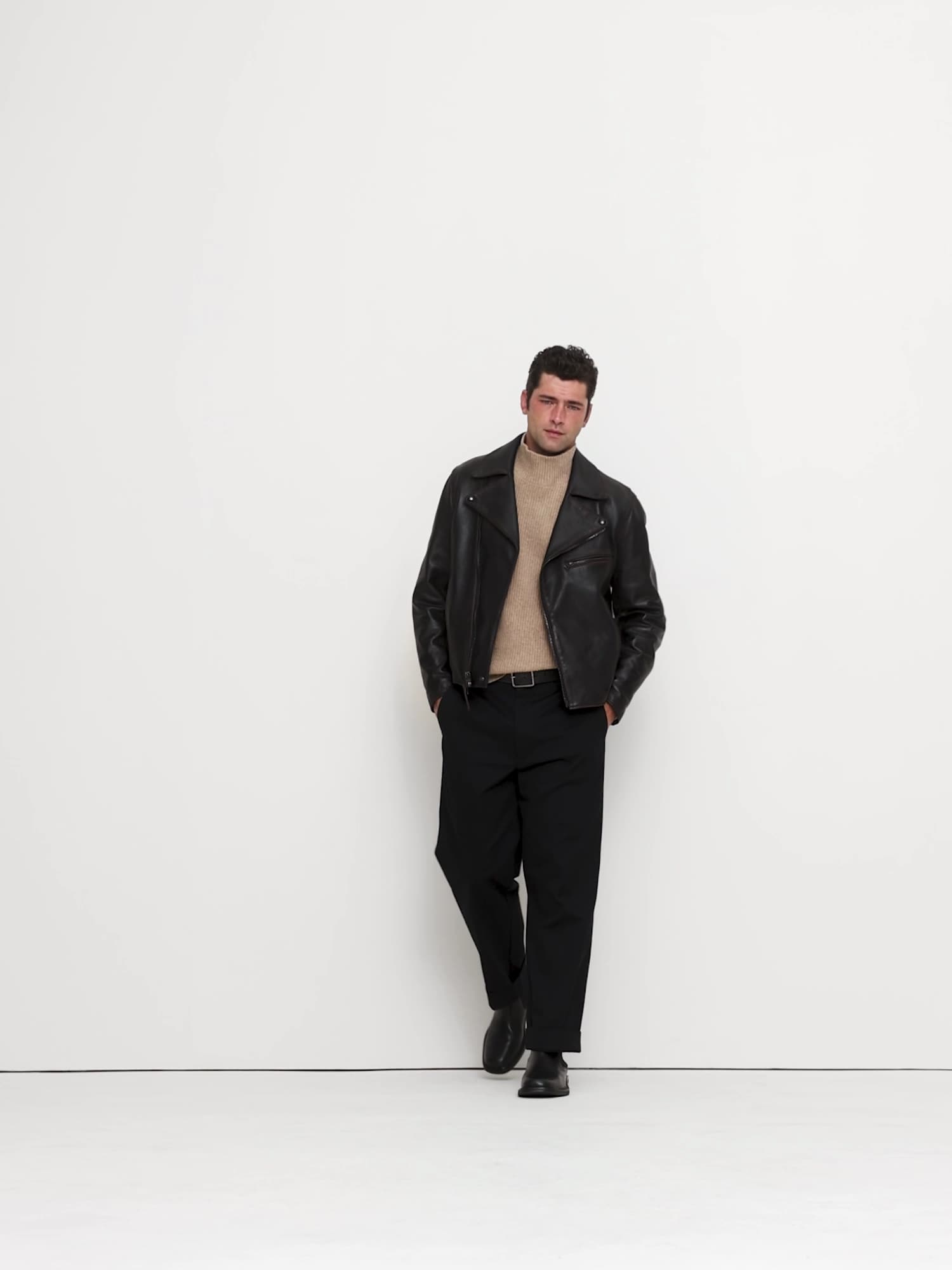 Leather Moto Jacket | Banana Republic