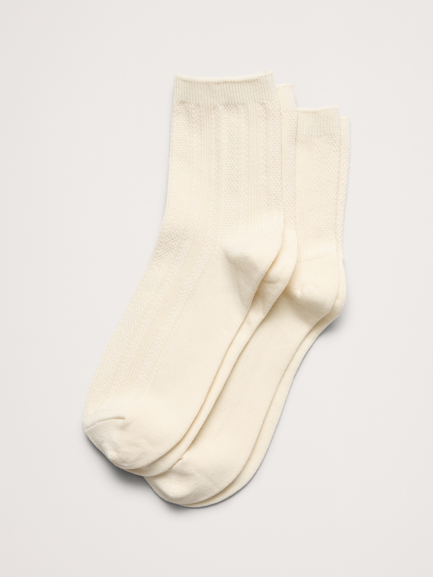 Pointelle Ankle Socks 2-Pack