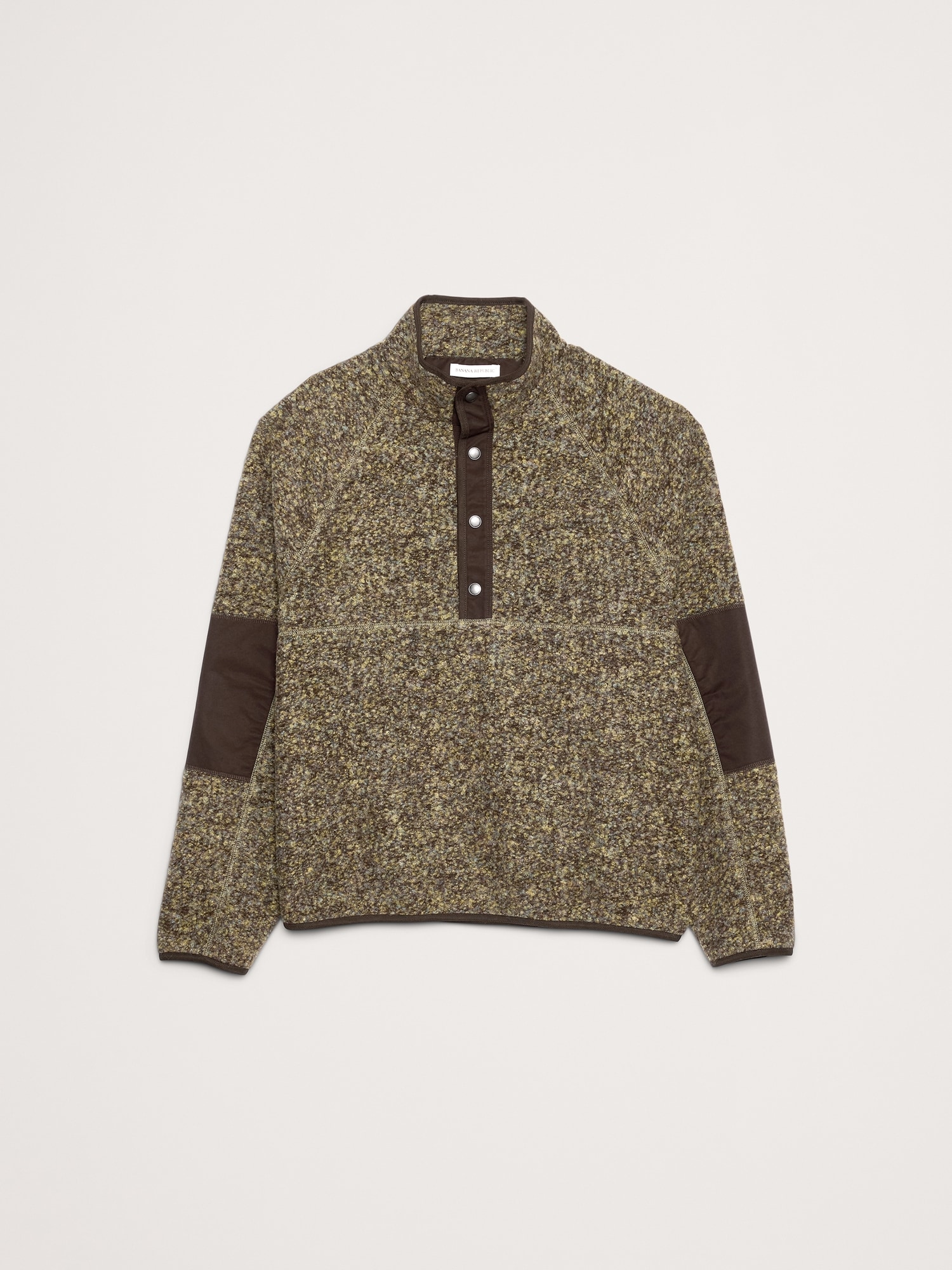 Image number 4 showing, Bouclé Fleece Pullover Sweatshirt