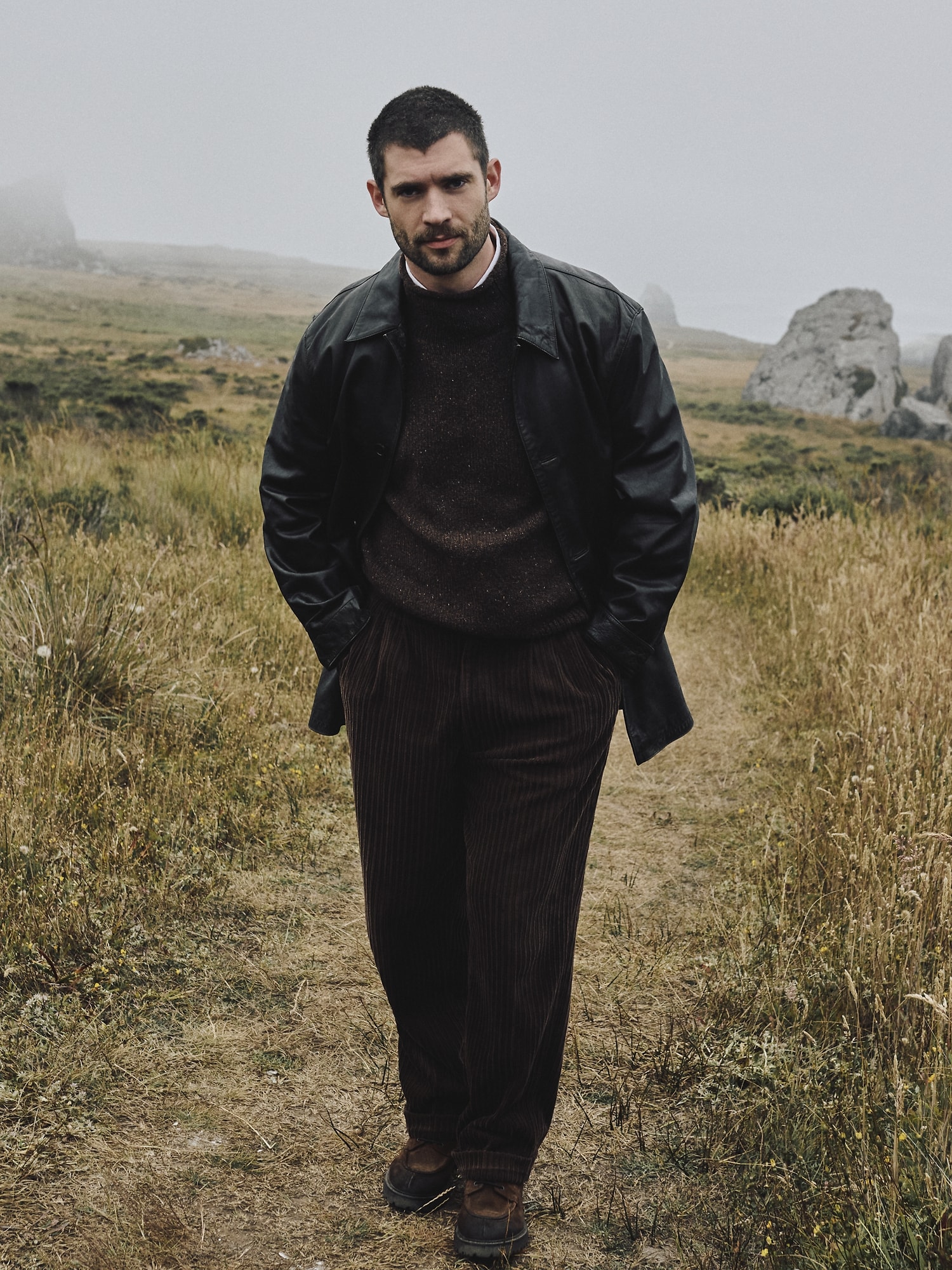 Image number 6 showing, Donegal Roll-Neck Sweater
