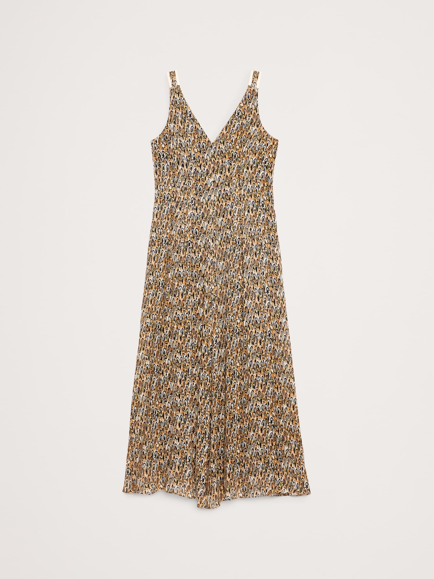 Pintuck Maxi Dress