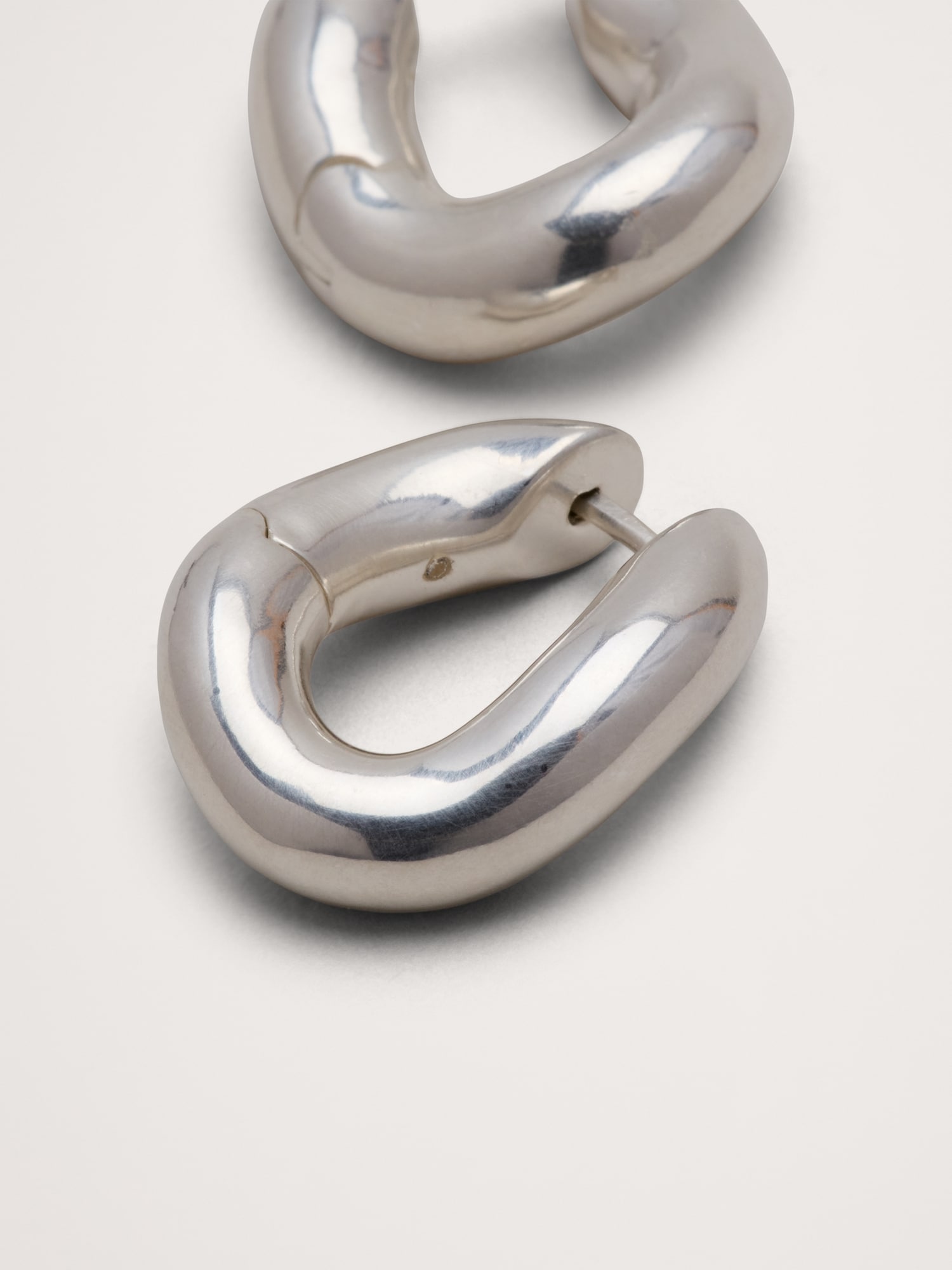 Image number 3 showing, Curvy Hoop Earrings