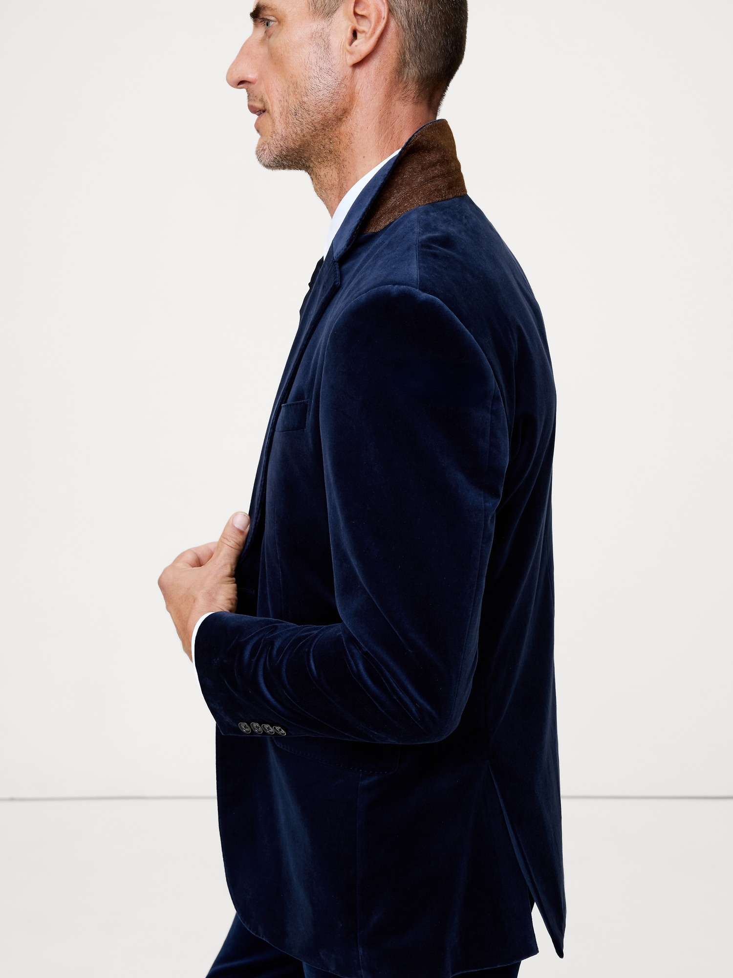 Image number 3 showing, Velvet Blazer