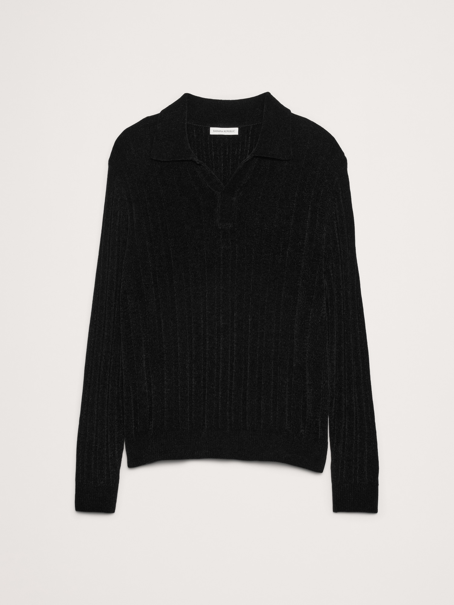 Image number 4 showing, Ribbed Chenille Sweater Polo