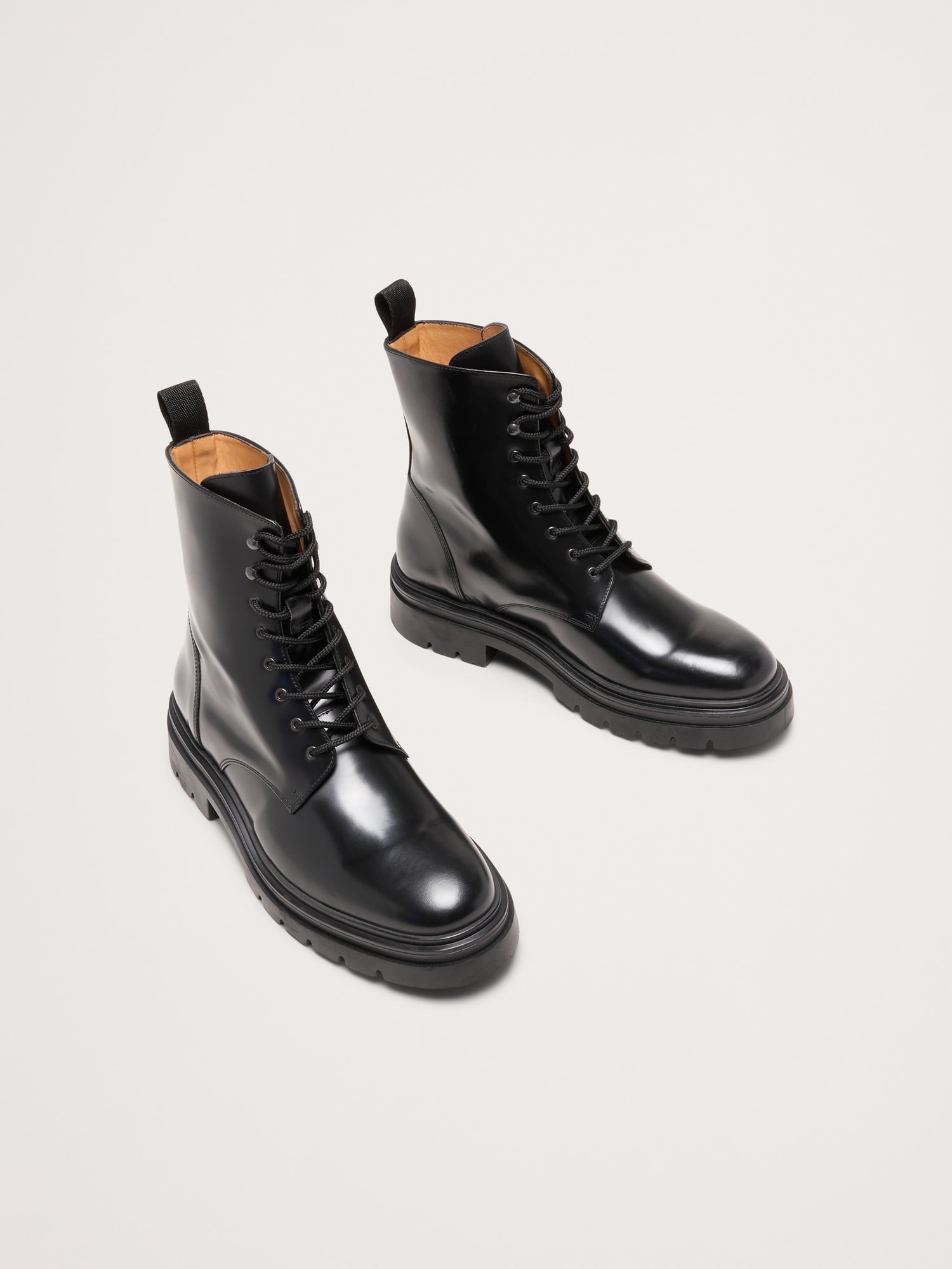 Image number 6 showing, Italian Suede Combat Boot