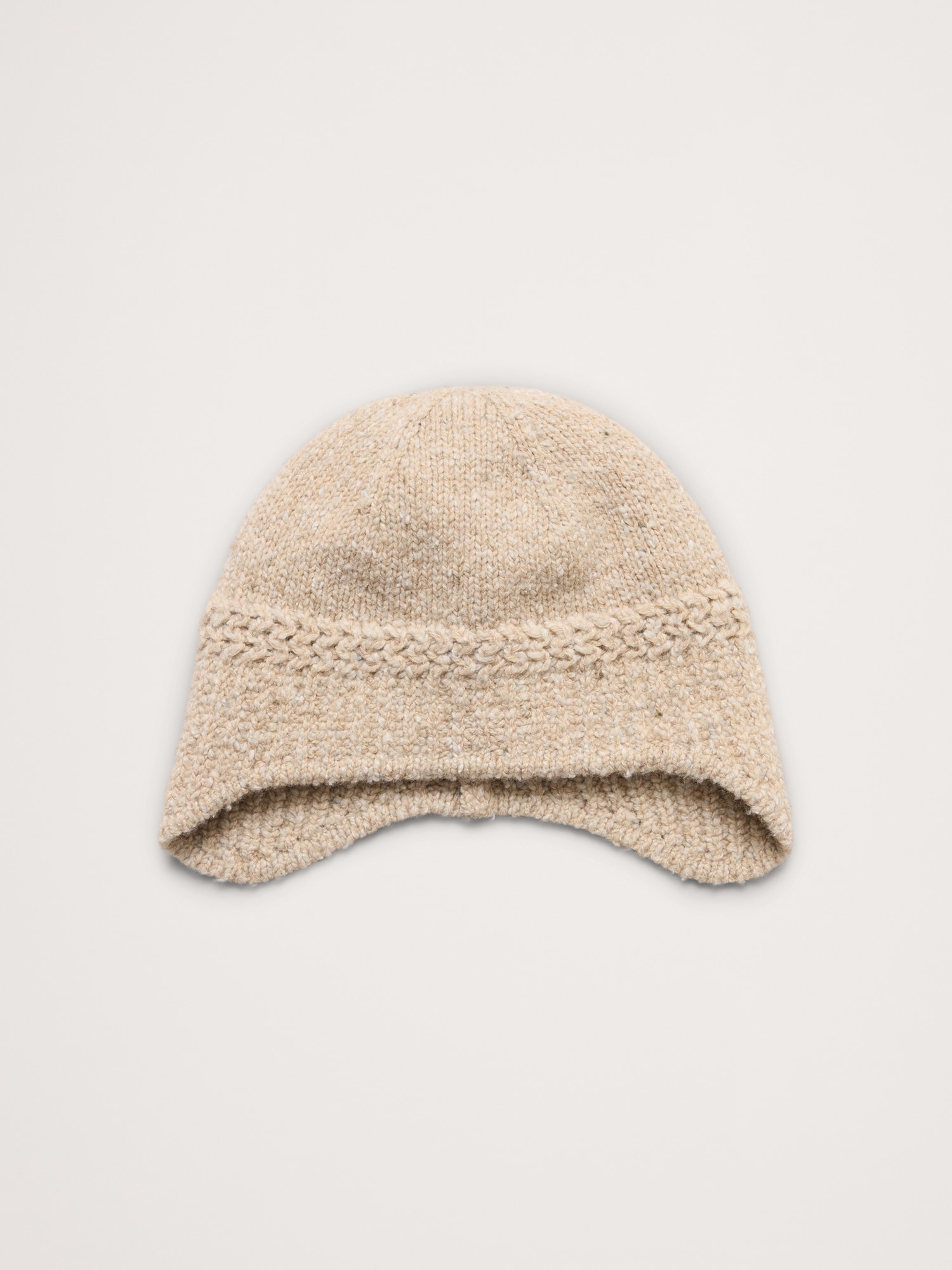 Bonnet en mélange de laine et donegal