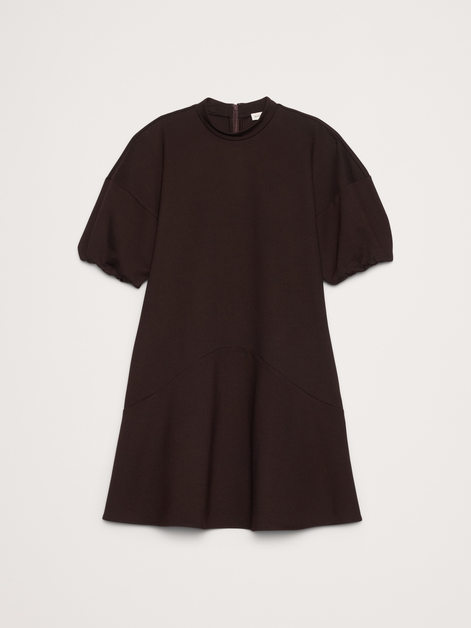 Image number 7 showing, Everywhere Ponte Puff-Sleeve Mini Dress