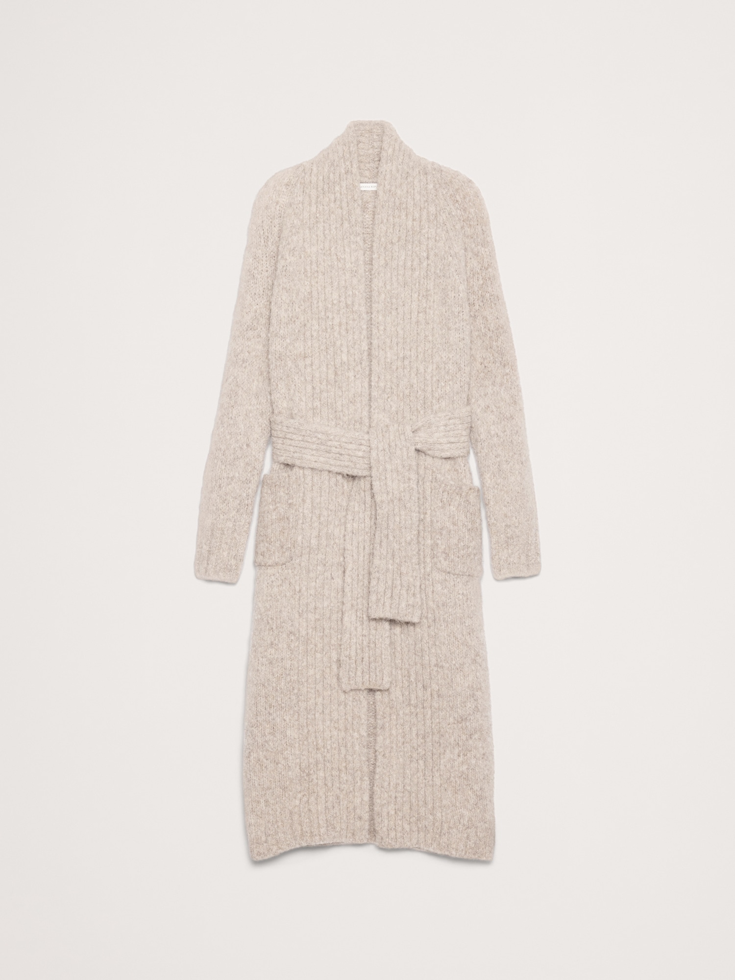 Image number 5 showing, Italian Alpaca-Blend Duster Cardigan