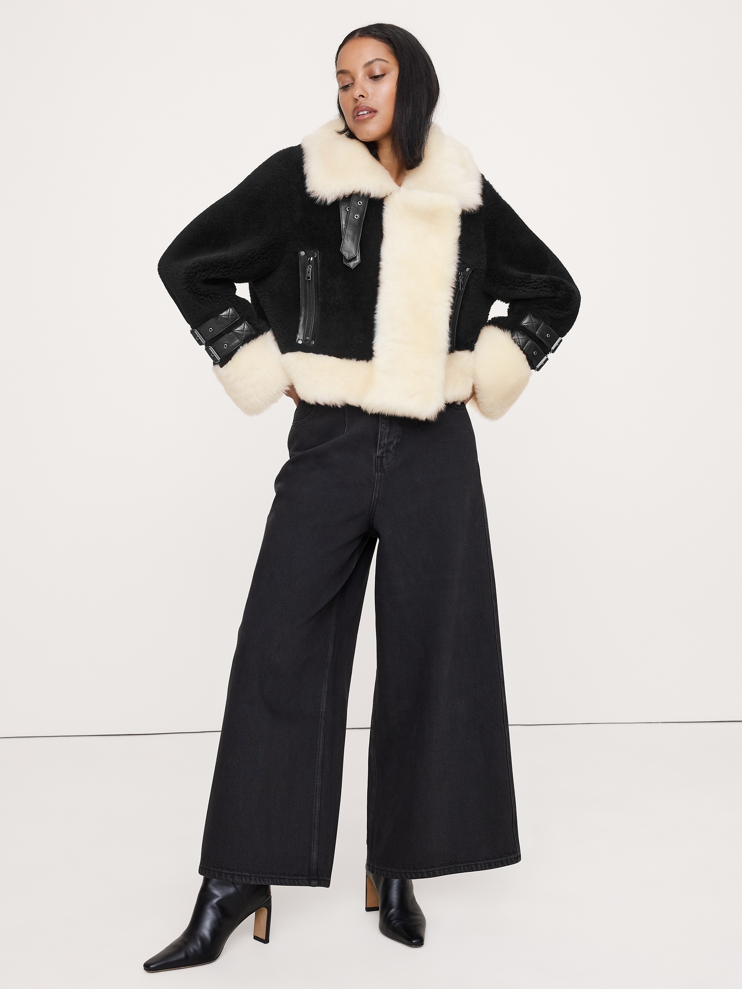 Veste courte en rason