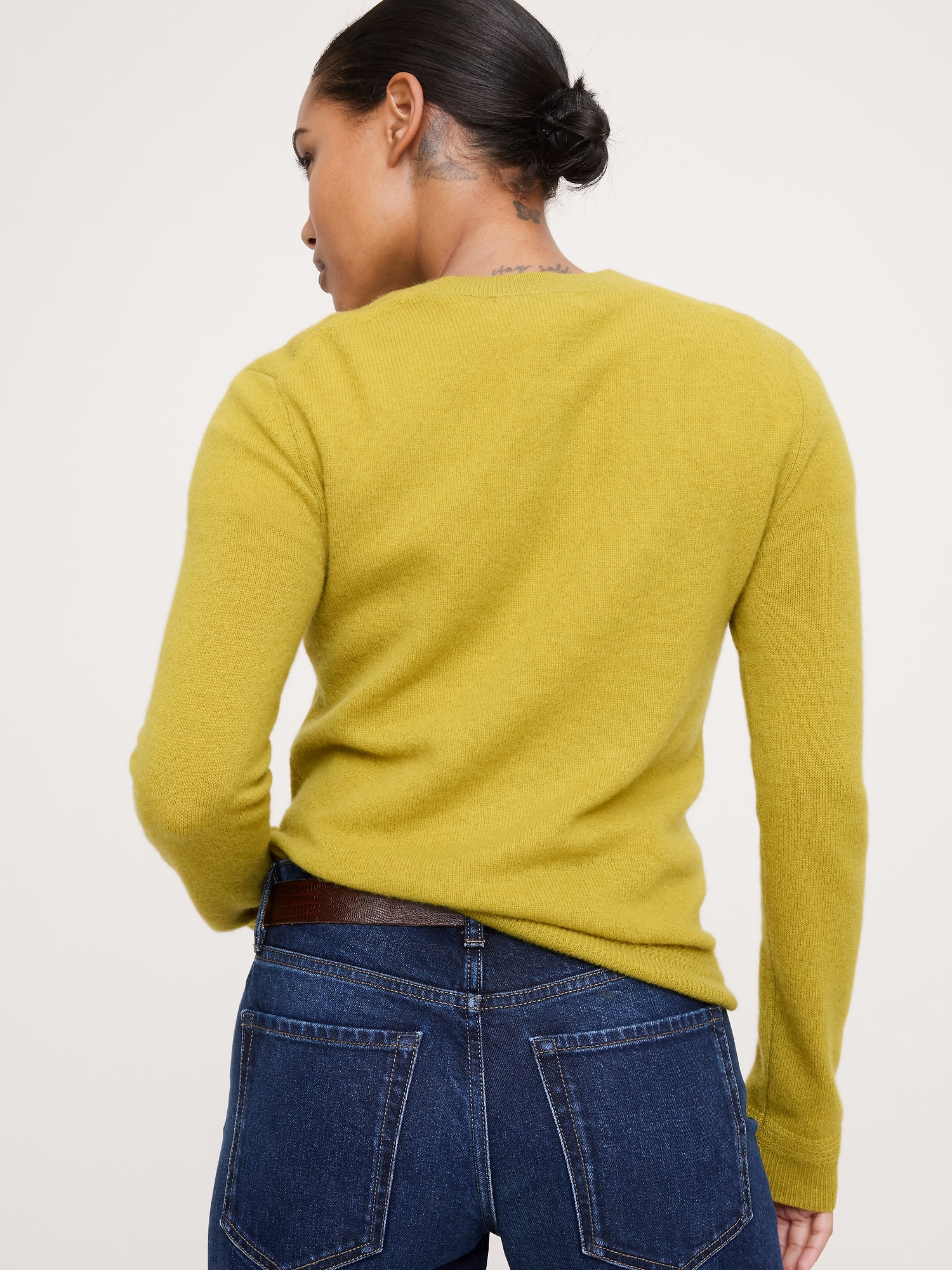 Image number 2 showing, Lightweight Cashmere Crew-Neck Sweater