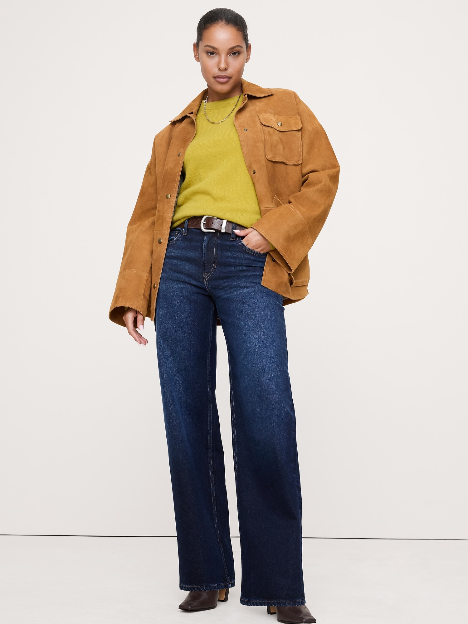 Image number 3 showing, Lightweight Cashmere Crew-Neck Sweater