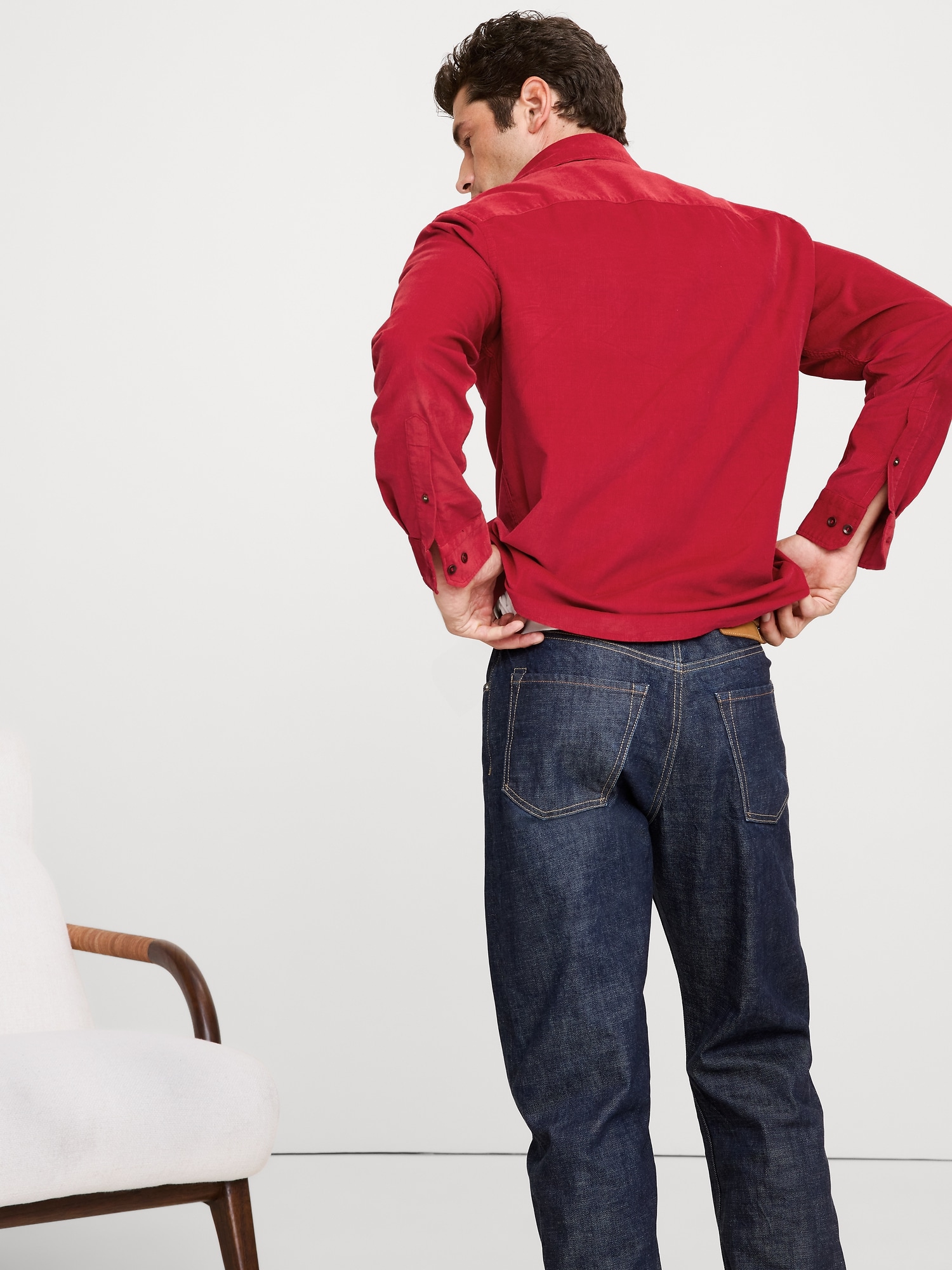 Image number 2 showing, Standard-Fit Corduroy Shirt