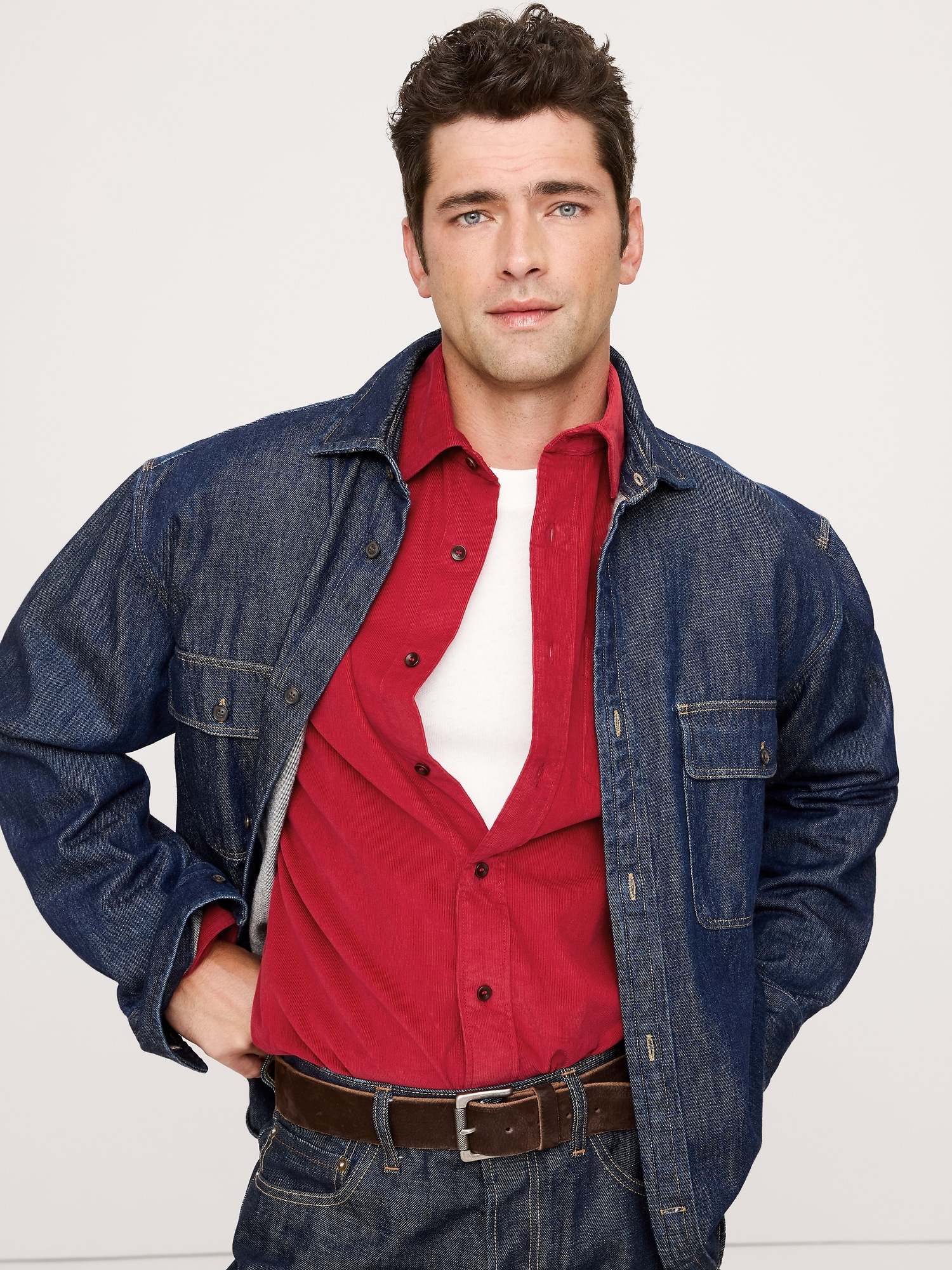 Image number 3 showing, Standard-Fit Corduroy Shirt