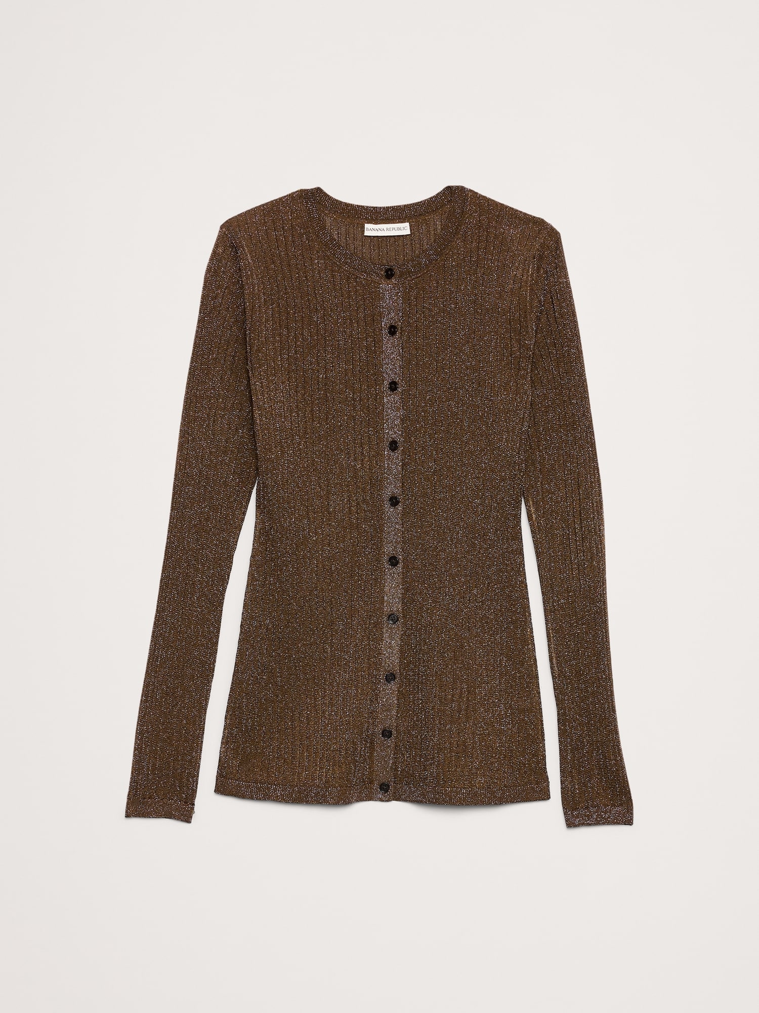 Image number 4 showing, Metallic Cardigan Sweater
