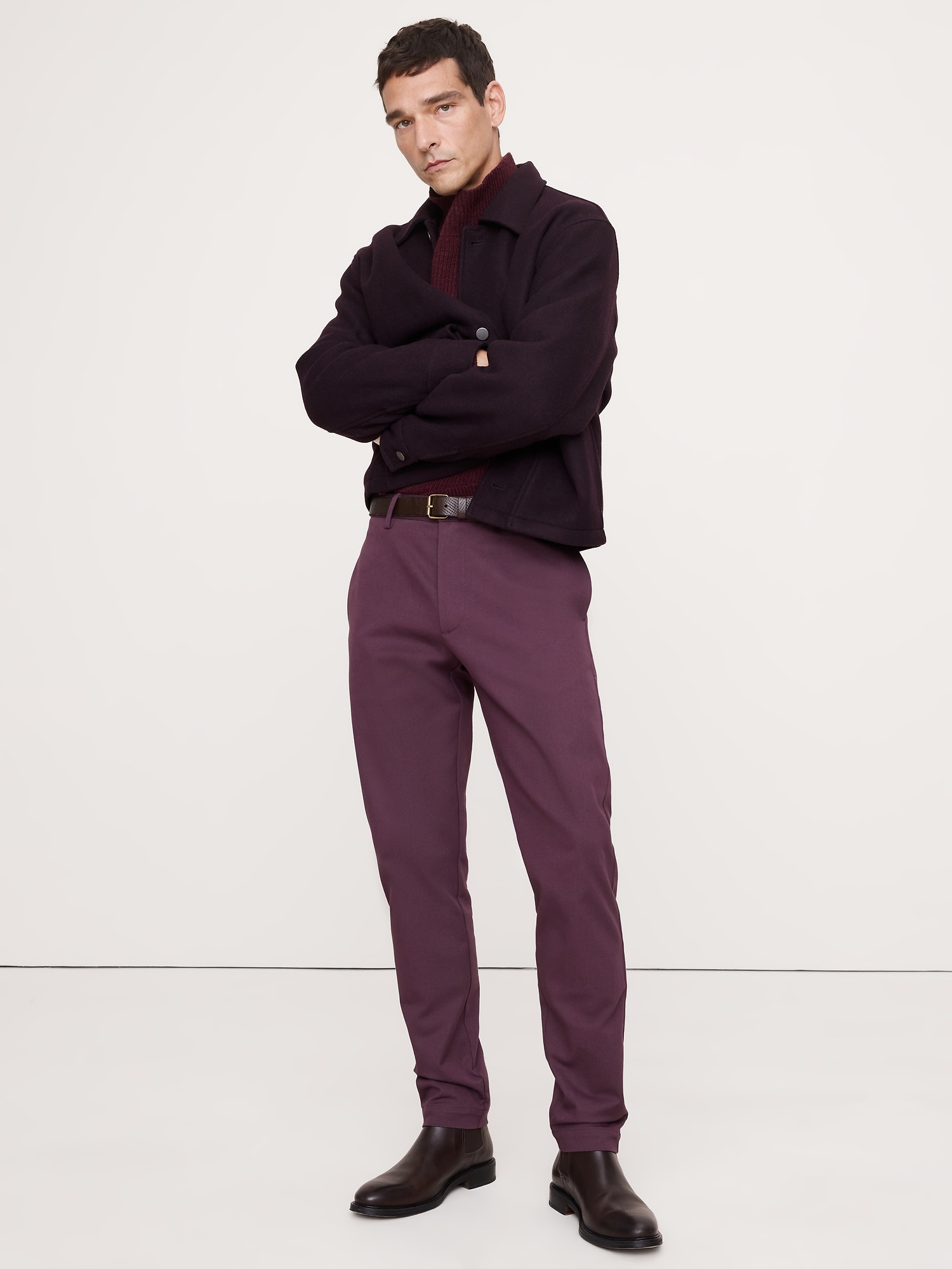 Image number 1 showing, Athletic Italian-Stretch Chino