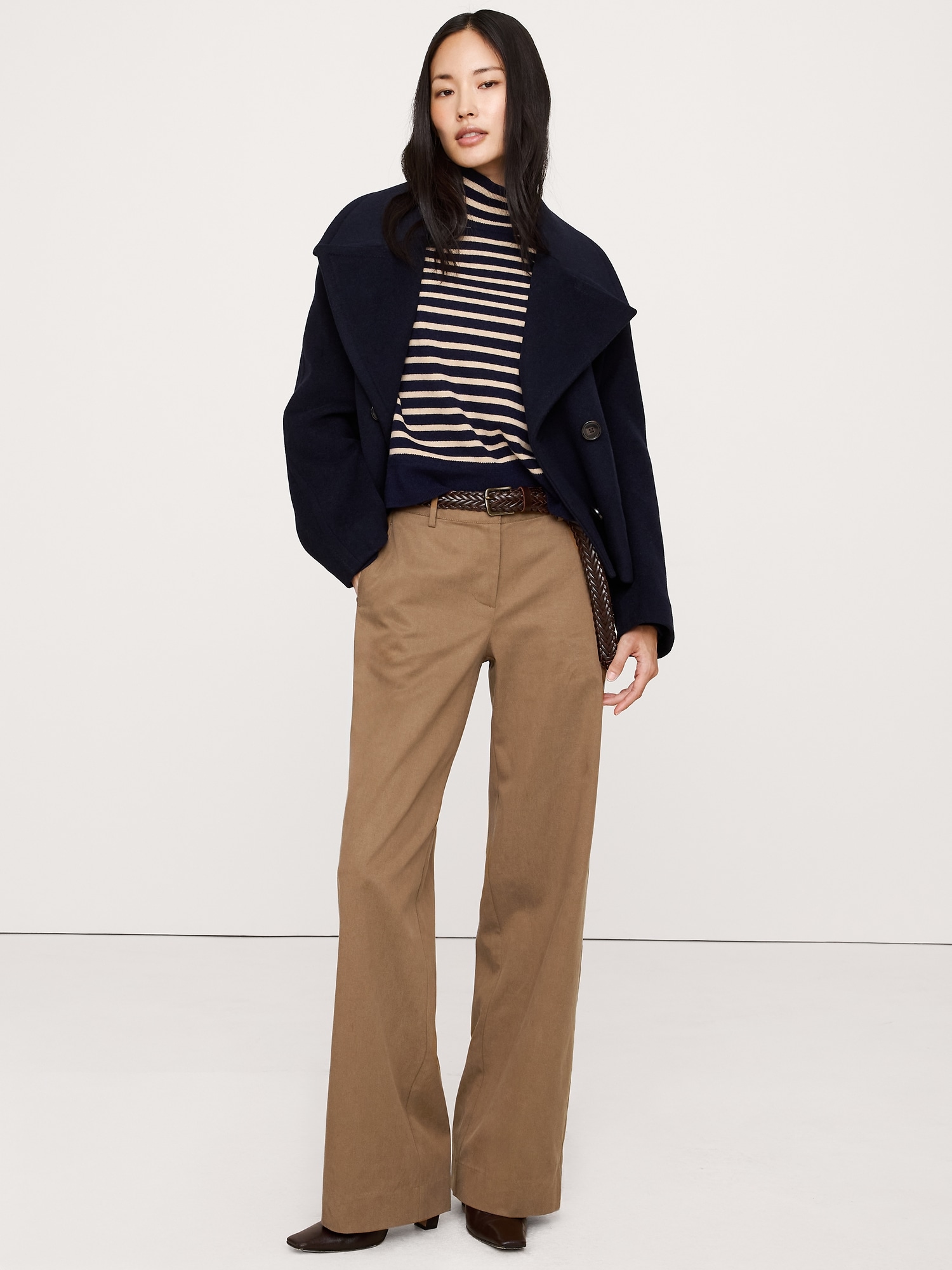 Image number 1 showing, The Everyday Wide-Leg Pant
