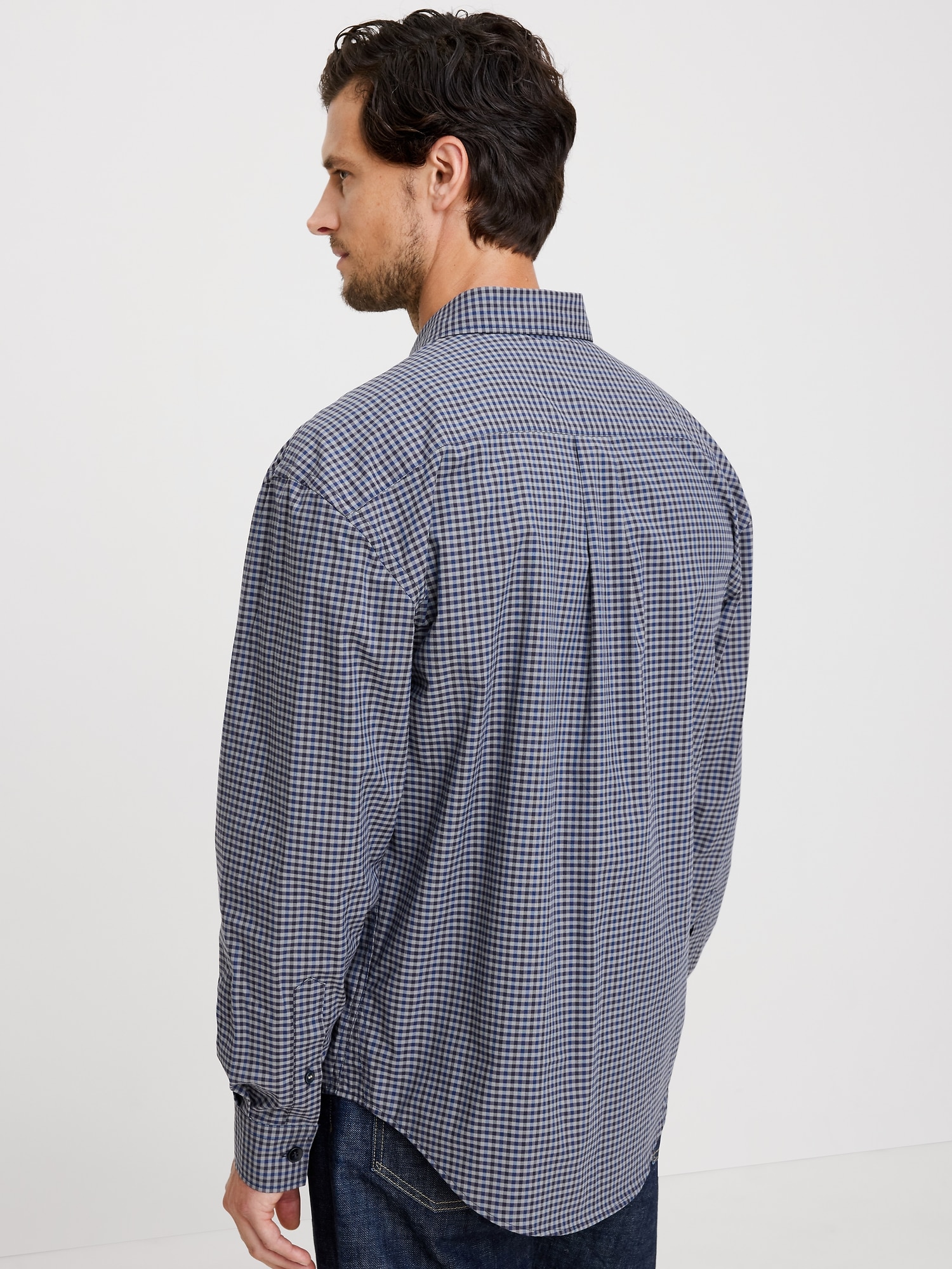 Image number 2 showing, Relaxed-Fit Washed Cotton Poplin Shirt