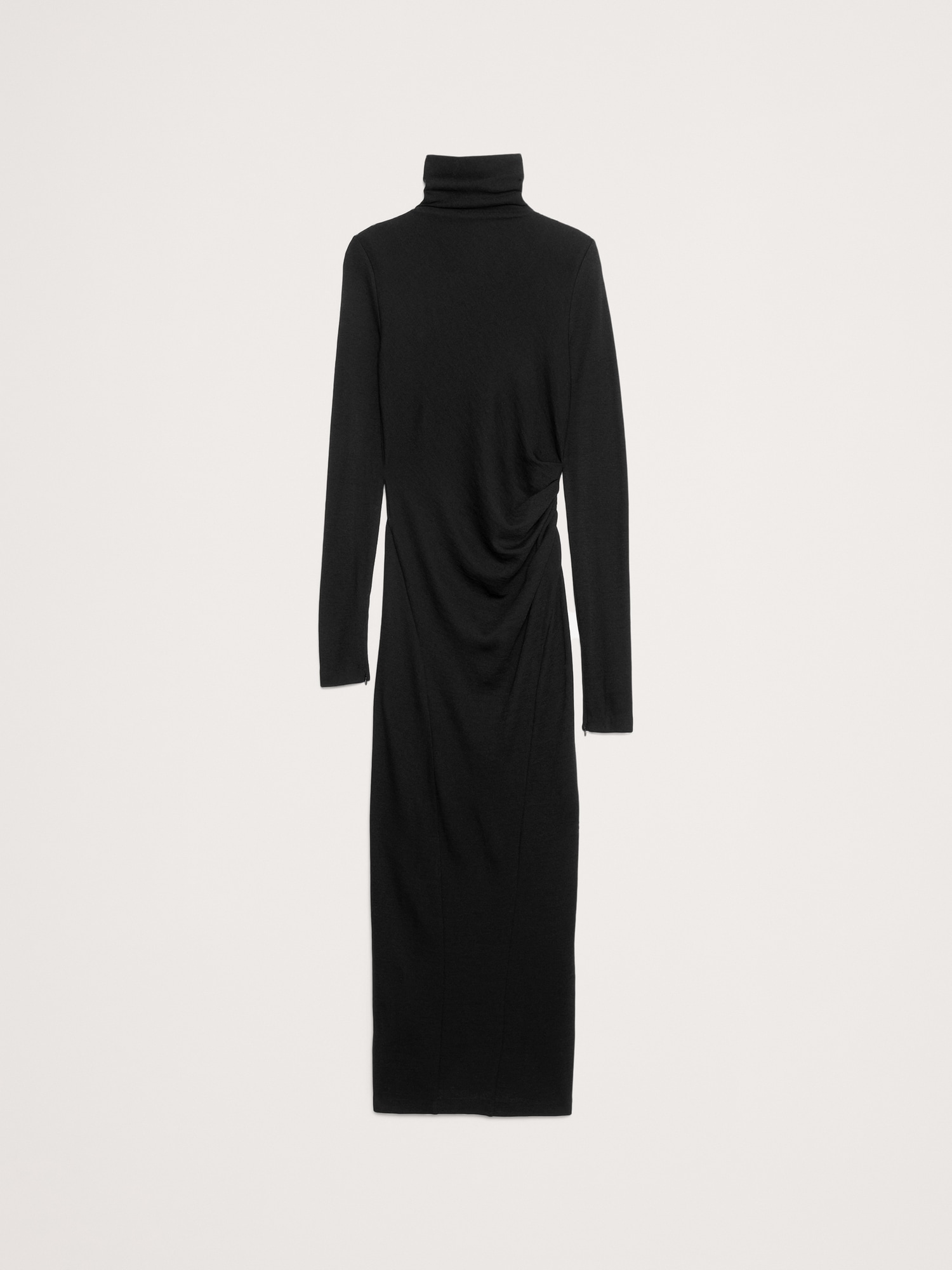 Image number 5 showing, Wool-Blend Jersey Ruched Maxi Dress