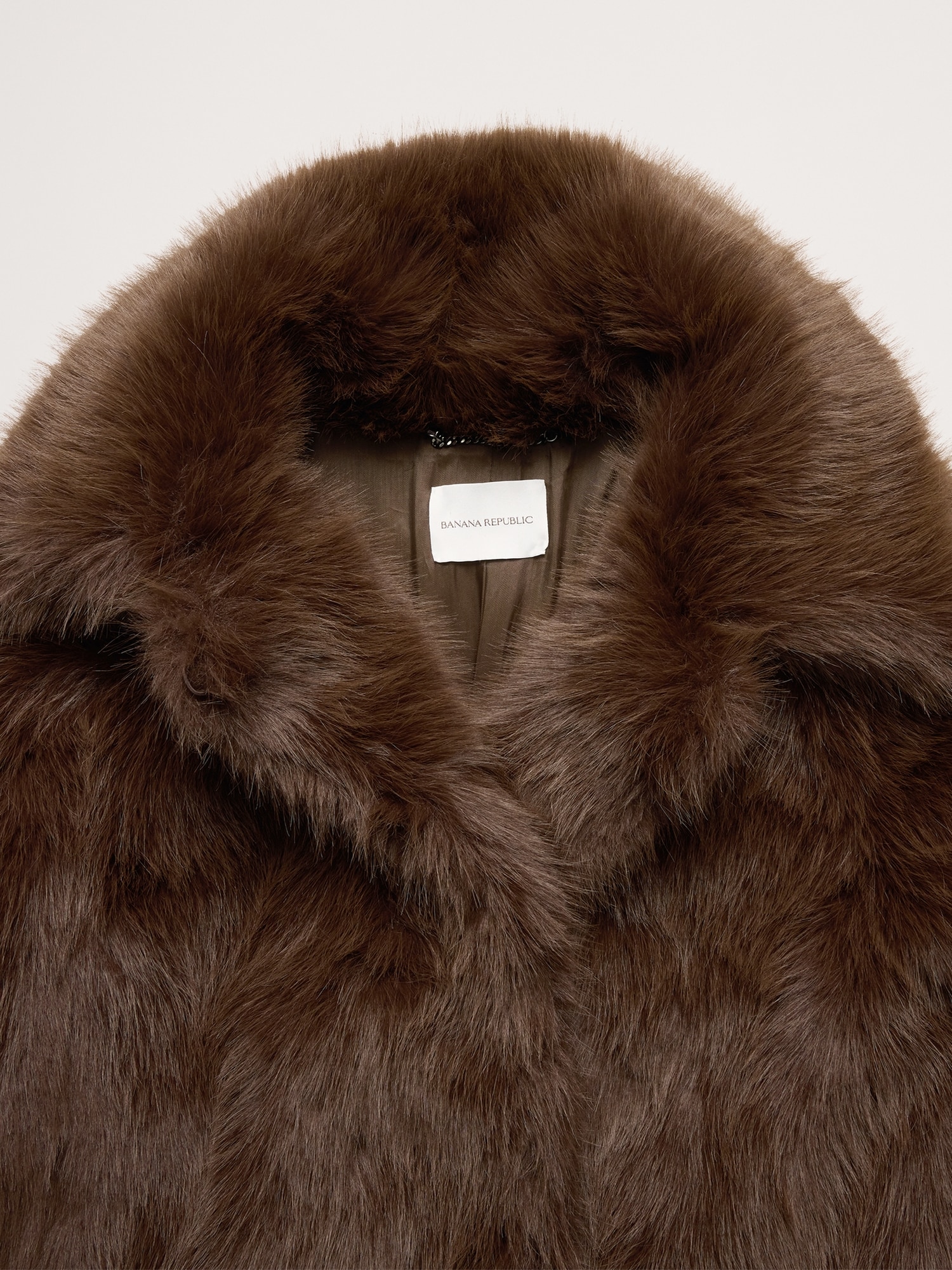 Image number 5 showing, Faux Fur Long Coat