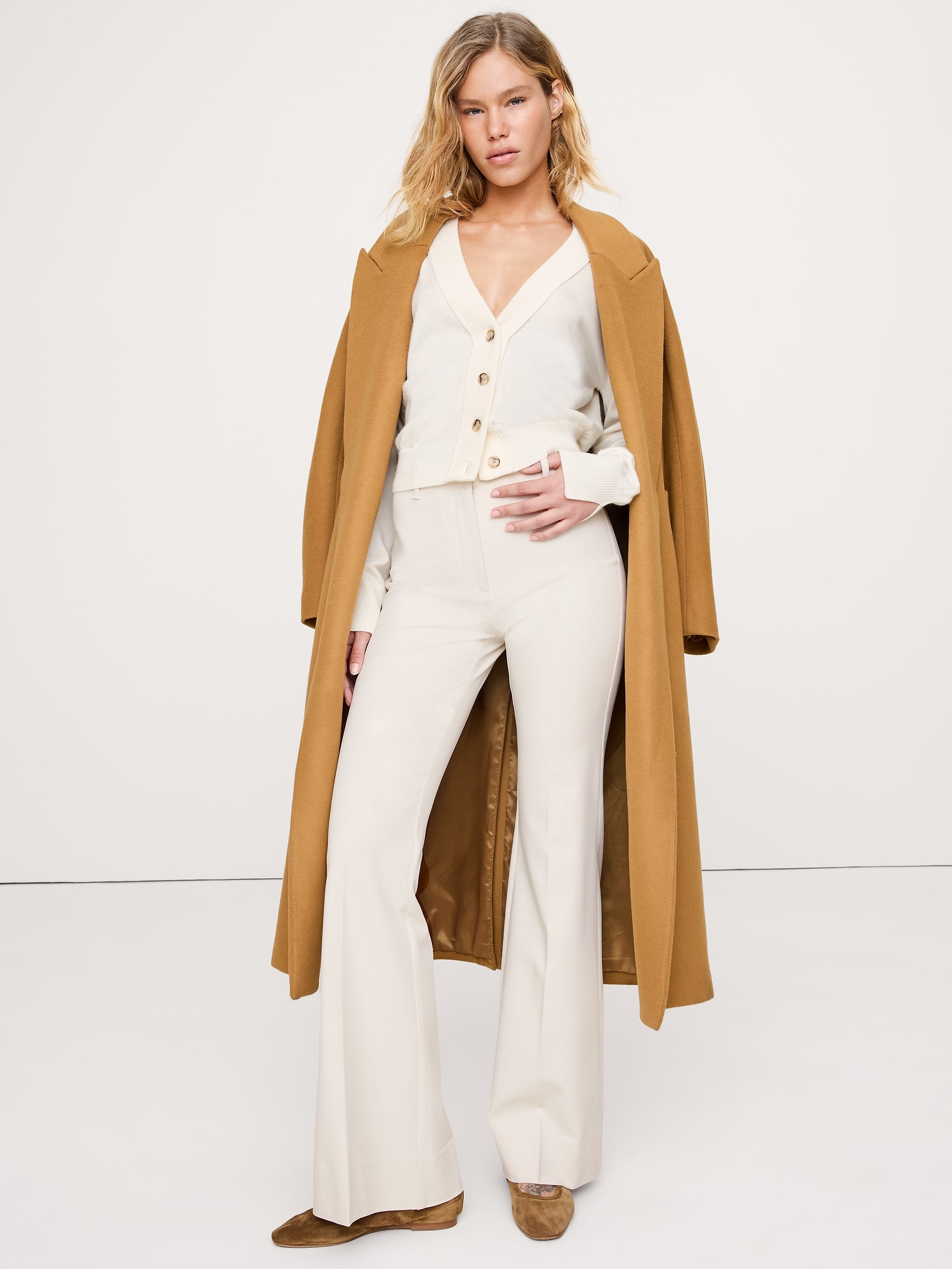 Image number 1 showing, High-Rise Modern Flare Refined Pant