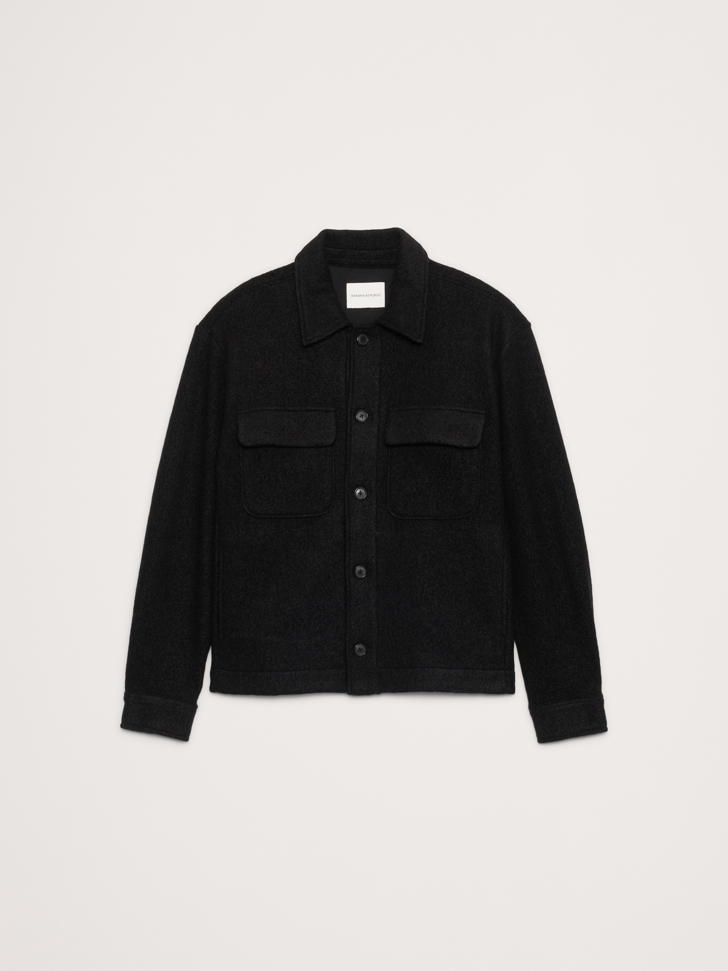 Image number 4 showing, Boiled Wool-Blend Shirt Jacket