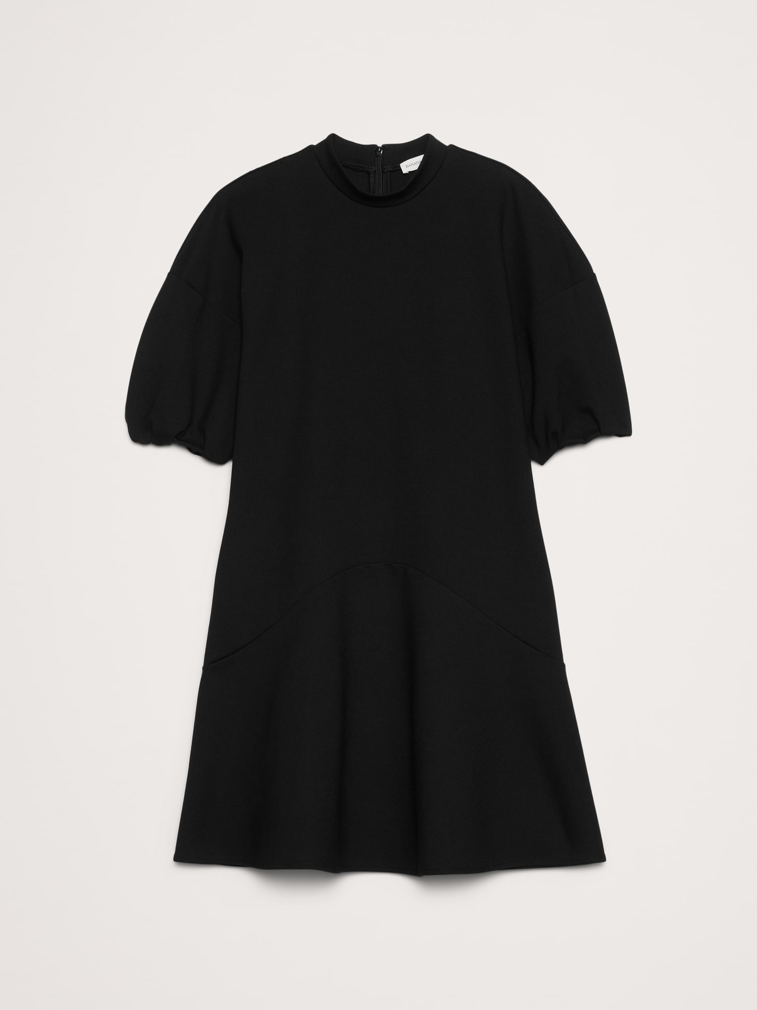 Image number 4 showing, Everywhere Ponte Puff-Sleeve Mini Dress