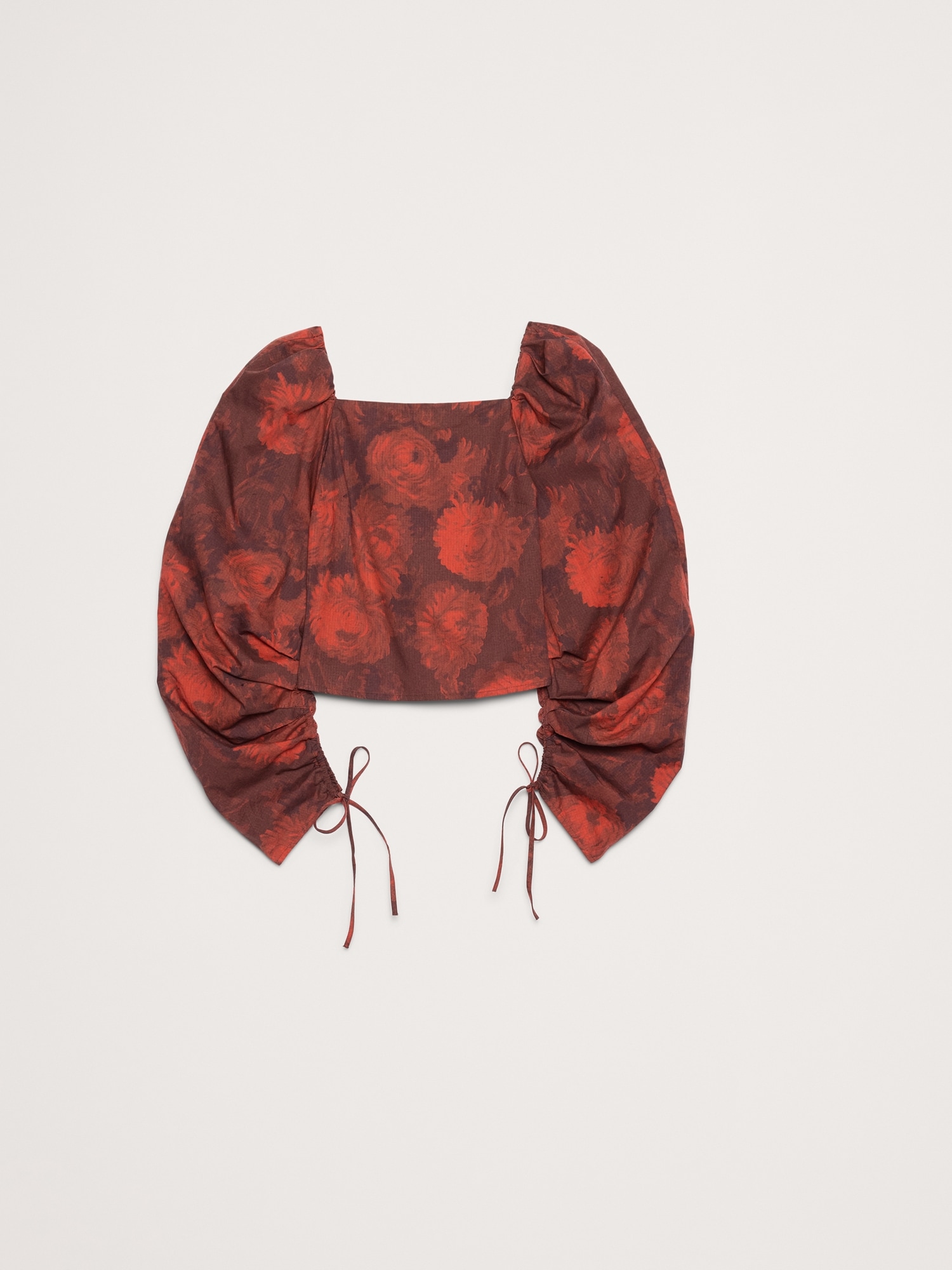 Image number 7 showing, Stretch-Cotton Square-Neck Top