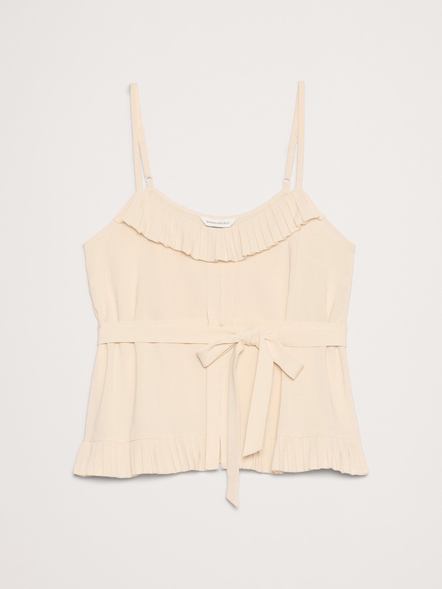 Image number 7 showing, Georgette Ruffle Tank