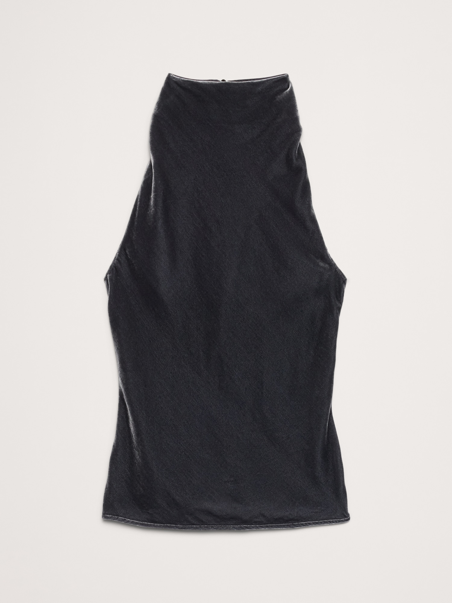 Velvet Halter Top