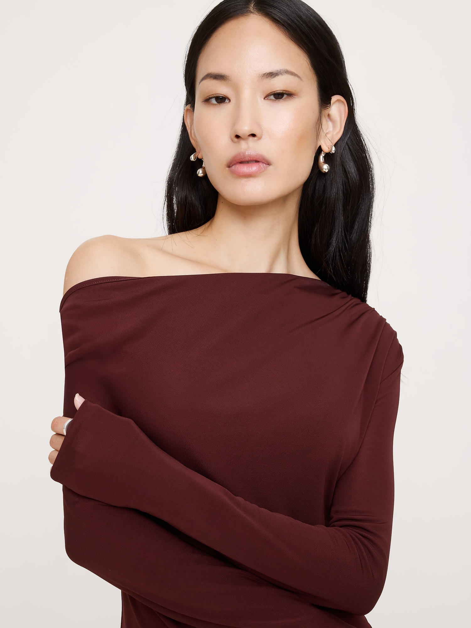Image number 3 showing, Matte Jersey Open Back Maxi Dress