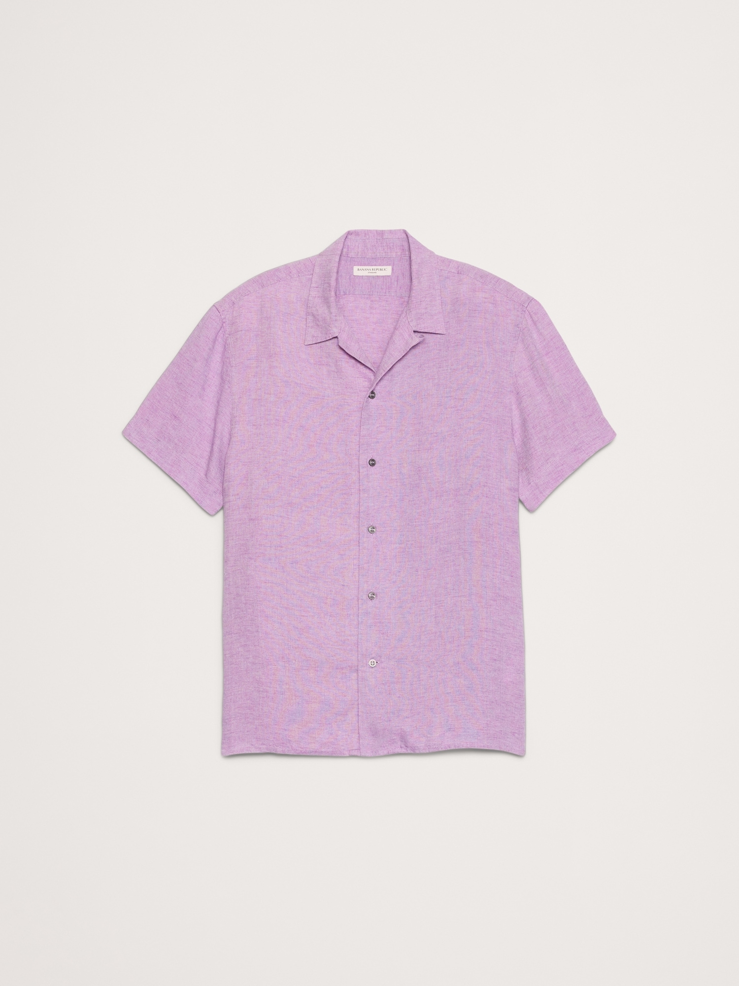 Image number 4 showing, Standard-Fit Linen Resort Shirt