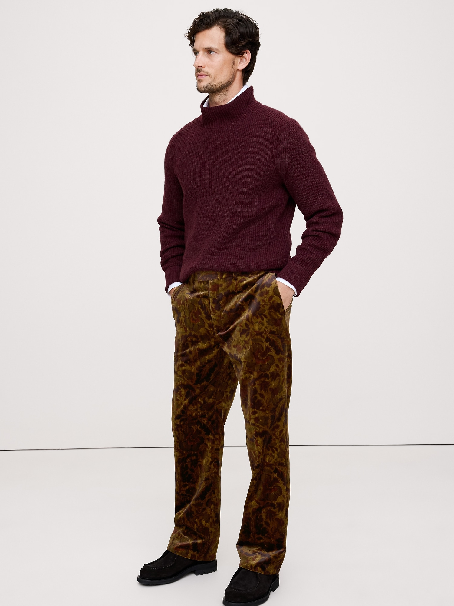 Image number 6 showing, Straight Velvet Pant