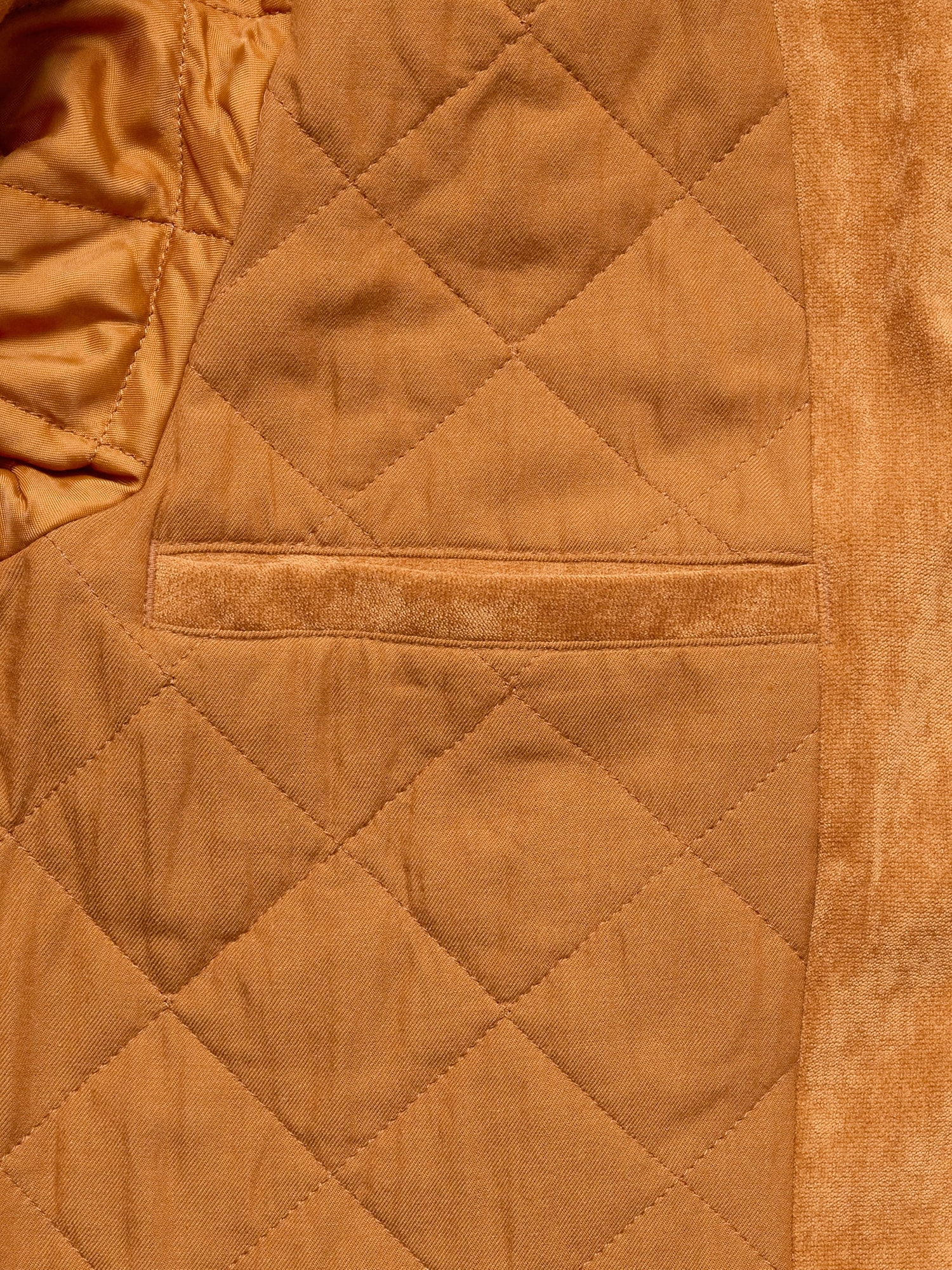 Image number 5 showing, Quilted Chenille & Canvas Field Jacket