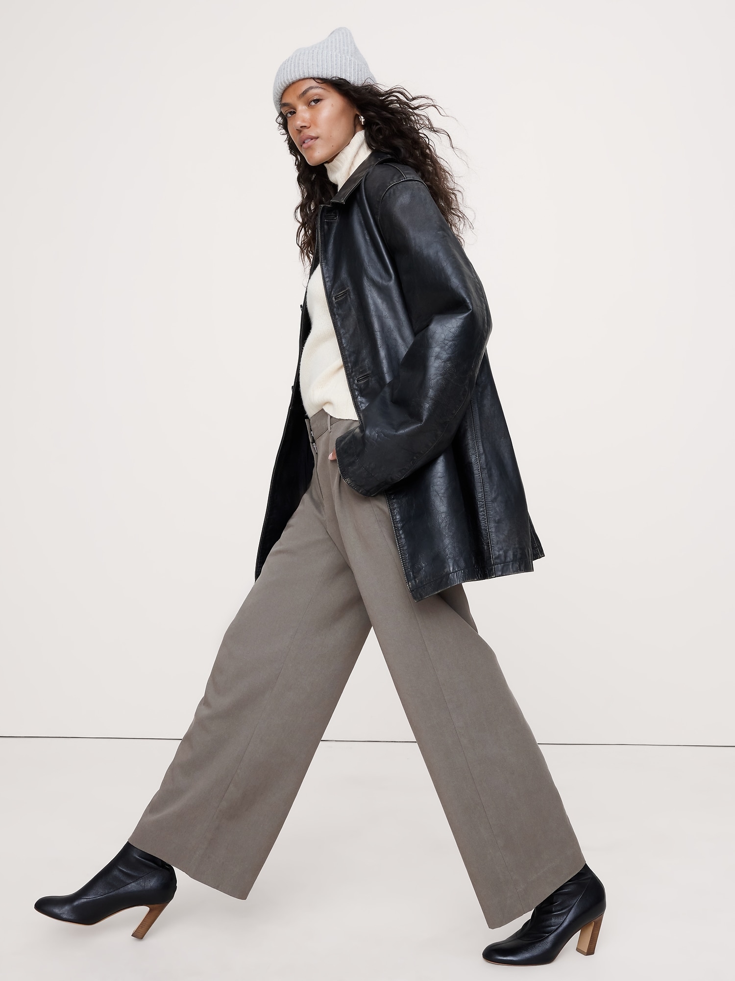 Image number 3 showing, The Everyday Wide-Leg Pant