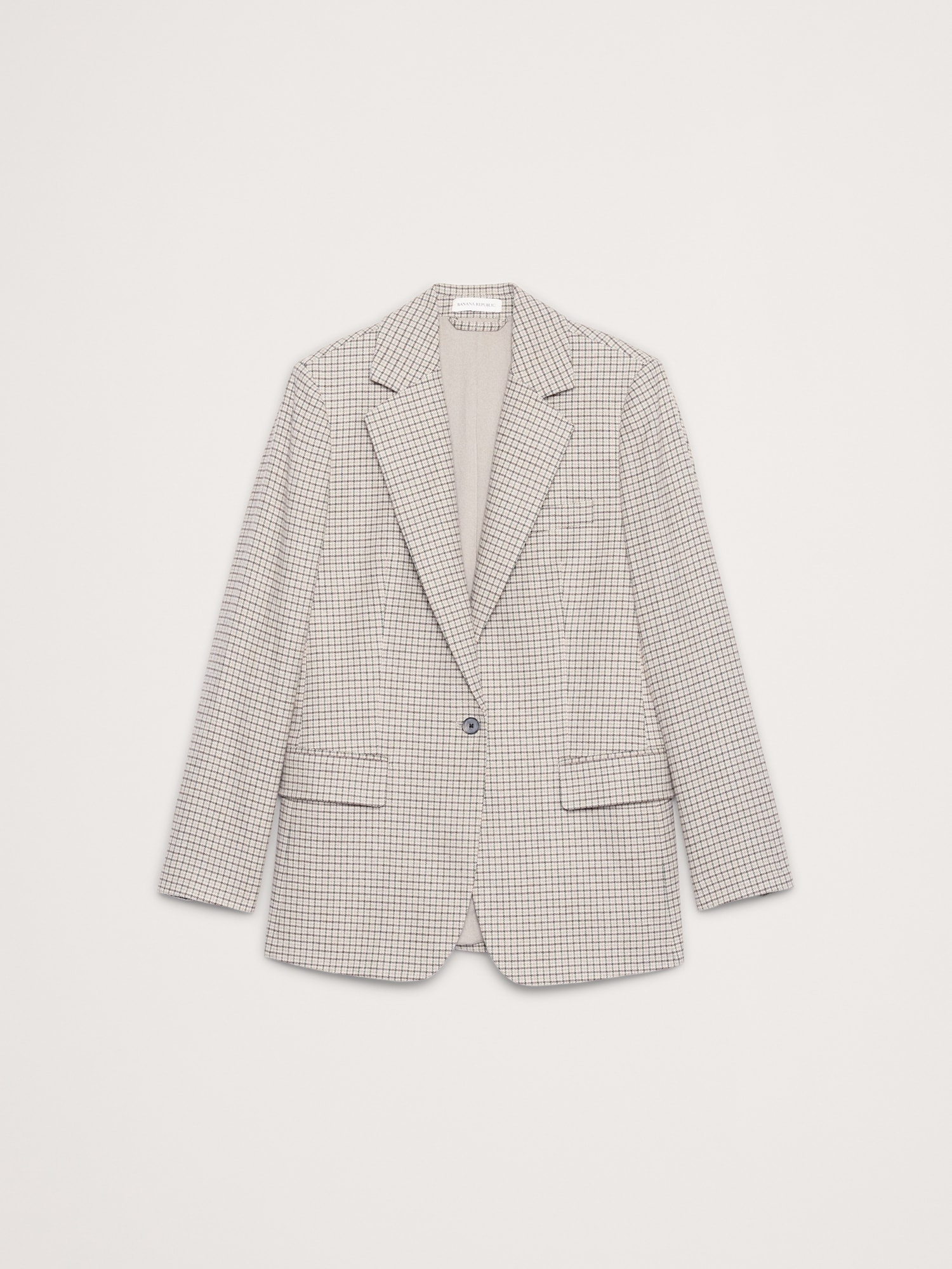 Image number 5 showing, Boyfriend Italian Flannel Blazer