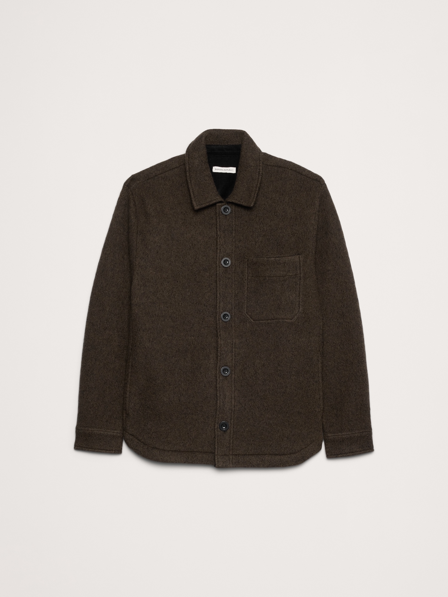 Image number 4 showing, Boiled Wool Shirt Jacket