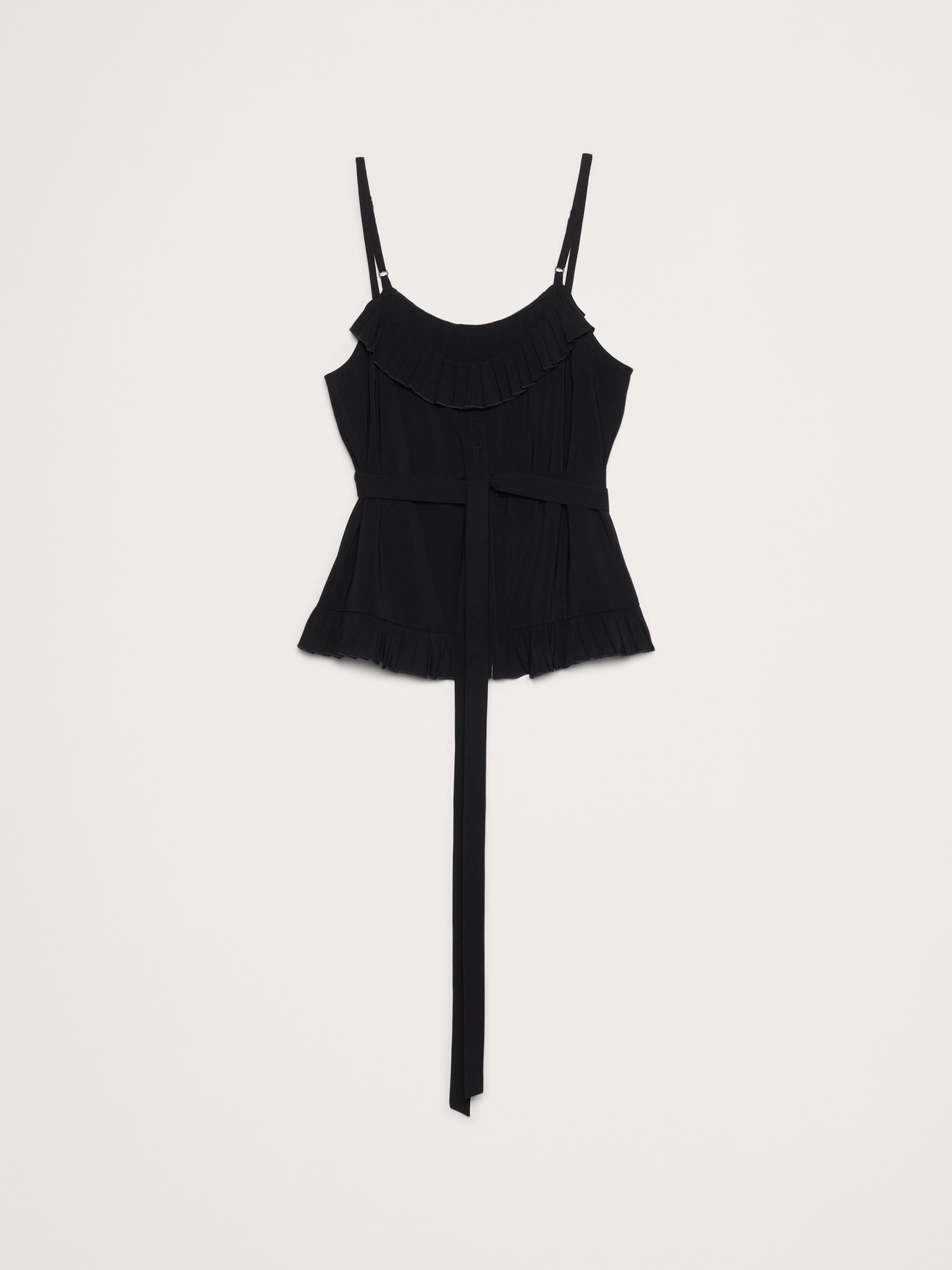 Image number 4 showing, Georgette Ruffle Tank
