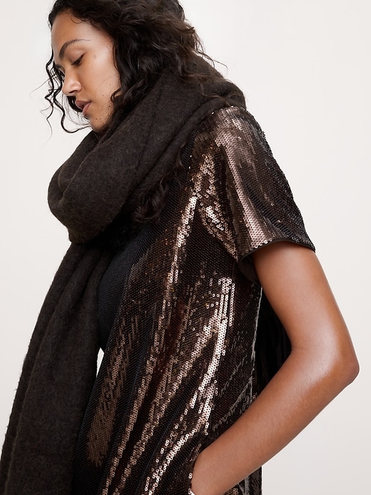 black lace shrug for dresses BROCADE BOLERO SHRUG main image 0