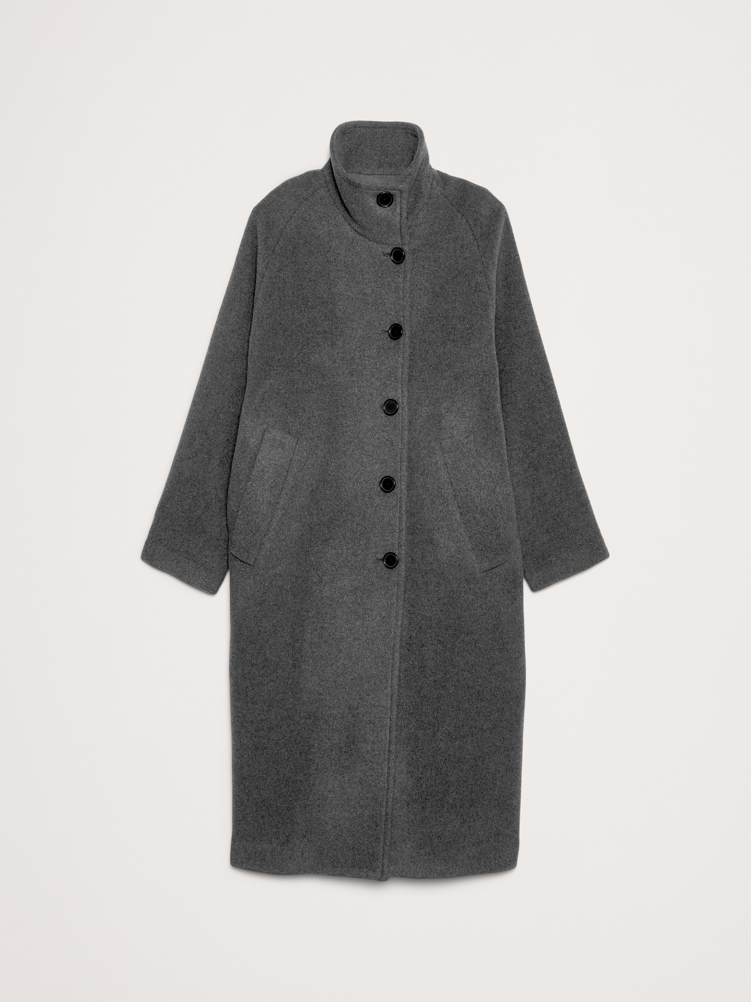 Image number 5 showing, Italian Wool-Blend Top Coat