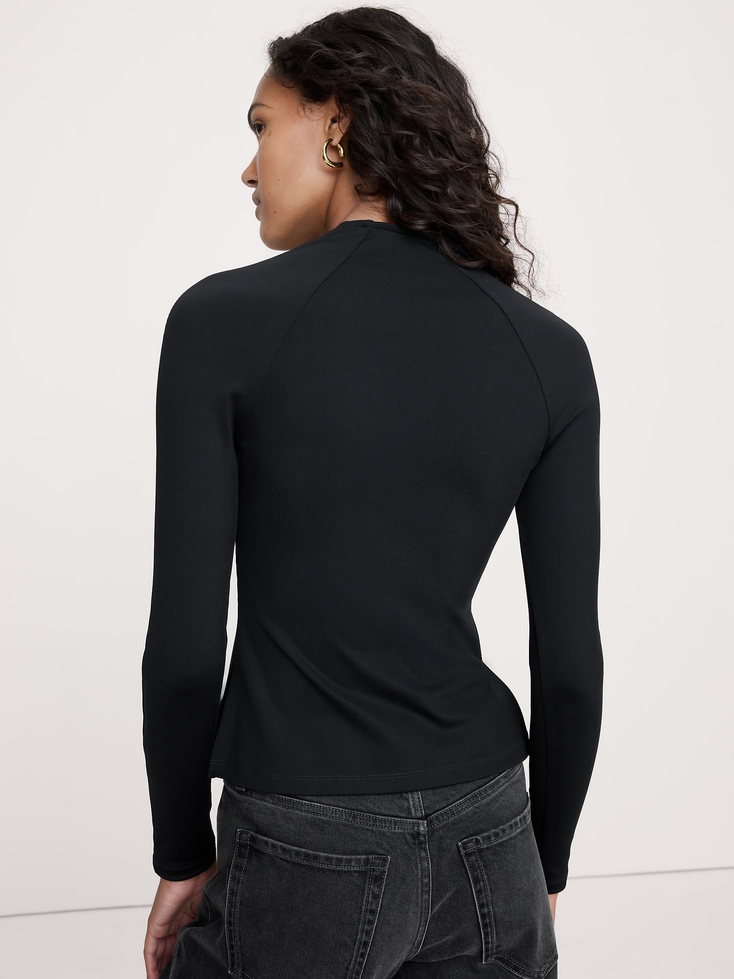 Image number 2 showing, Sculpted-Stretch Square-Neck Top